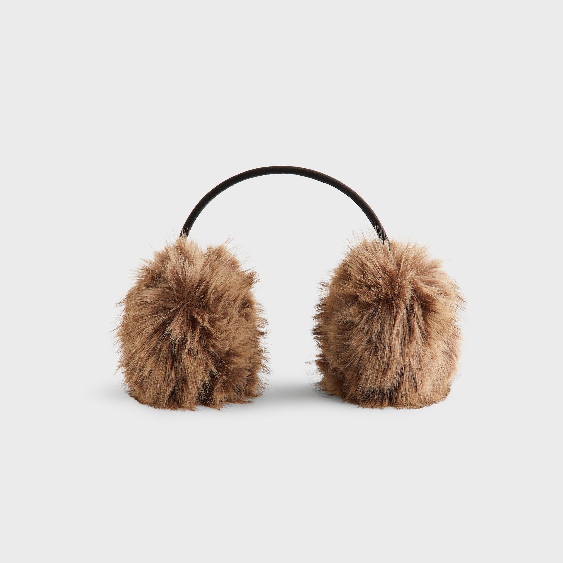 Kith Women Faux Fur Shaggy Ear Muff - Birch