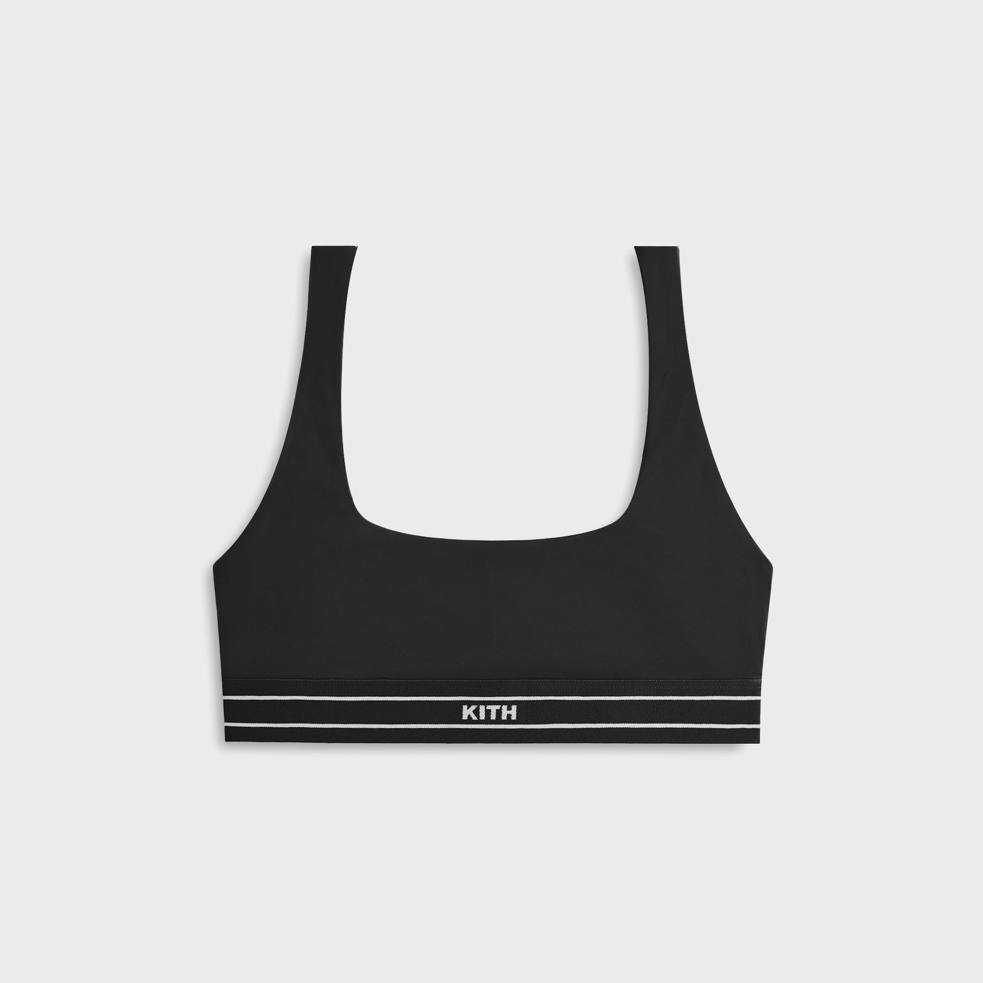 Kith Women Elle UinNeck Active Bra in Black