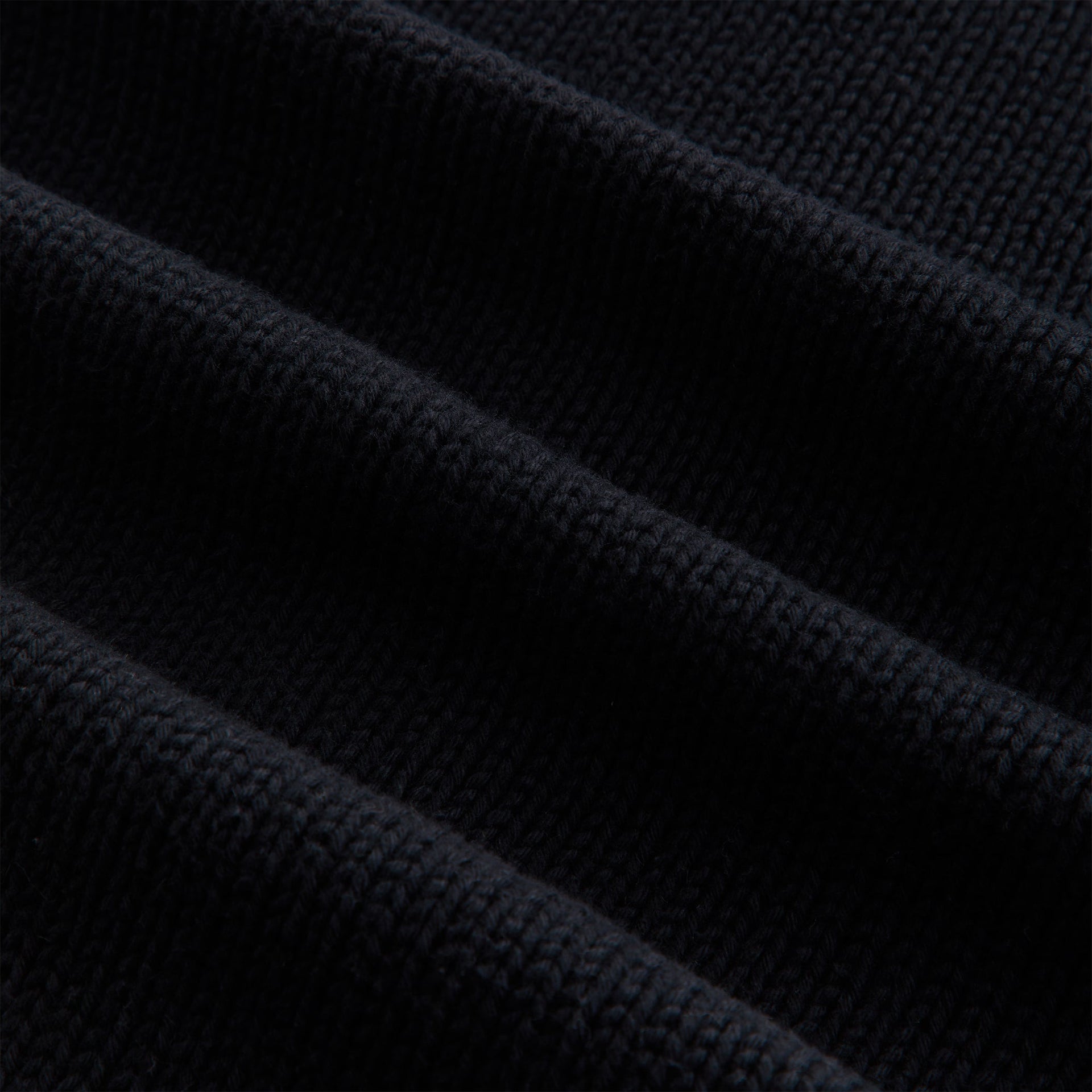 Kith Women Oversized Wyler Full Zip Crest Sweater - Black