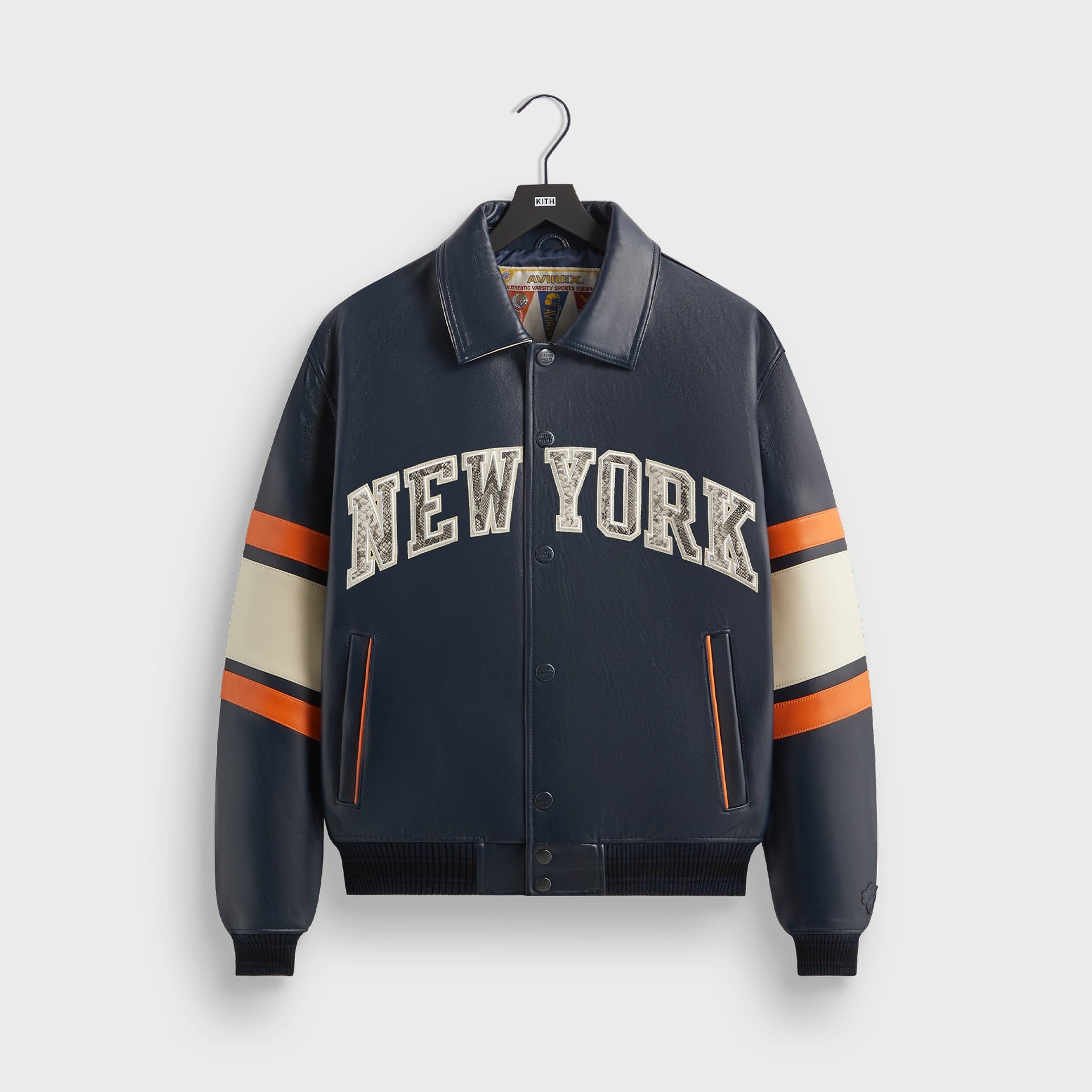 Kith & AVIREX for the New York Knicks Legend Jacket - Navy