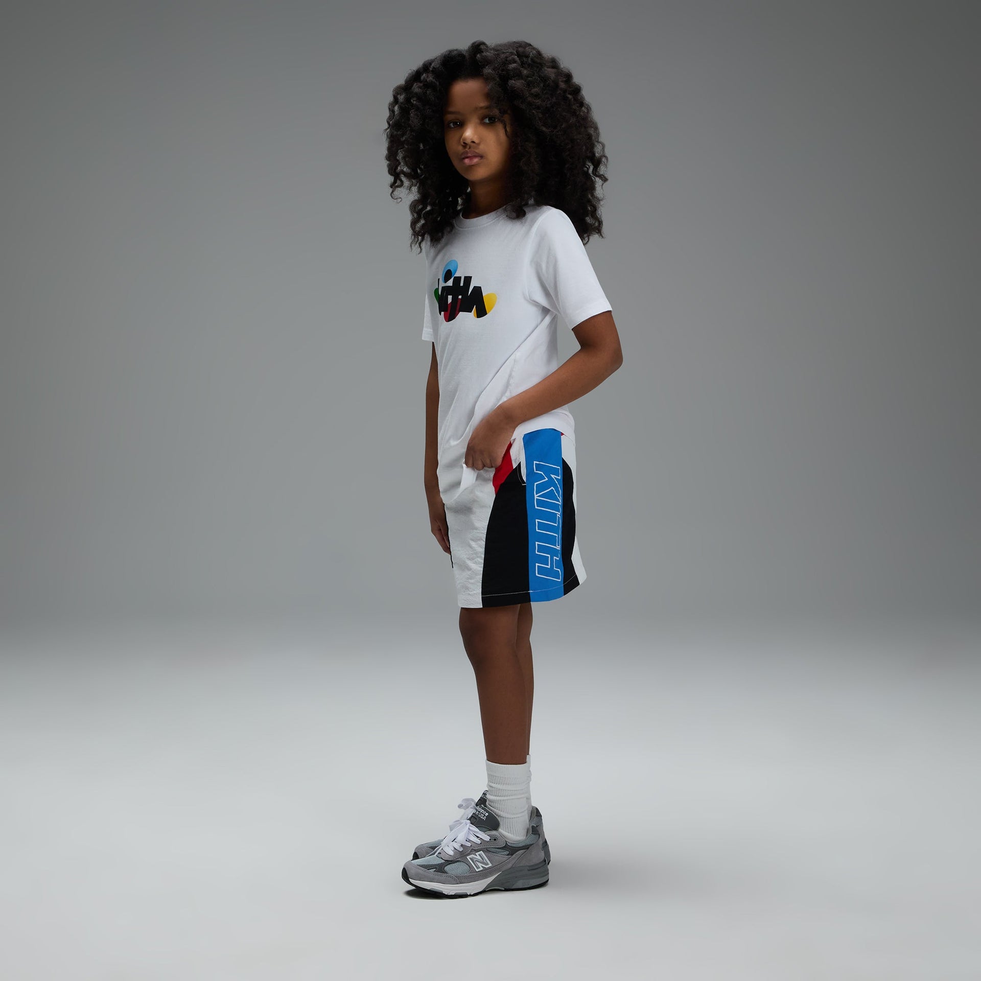 Kith Kids Portal Tee - White