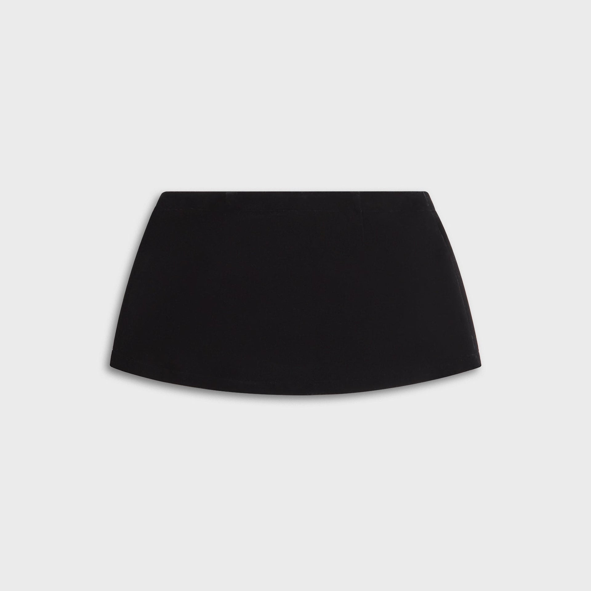 Miaou Micro Mini Skirt - Black Velvet