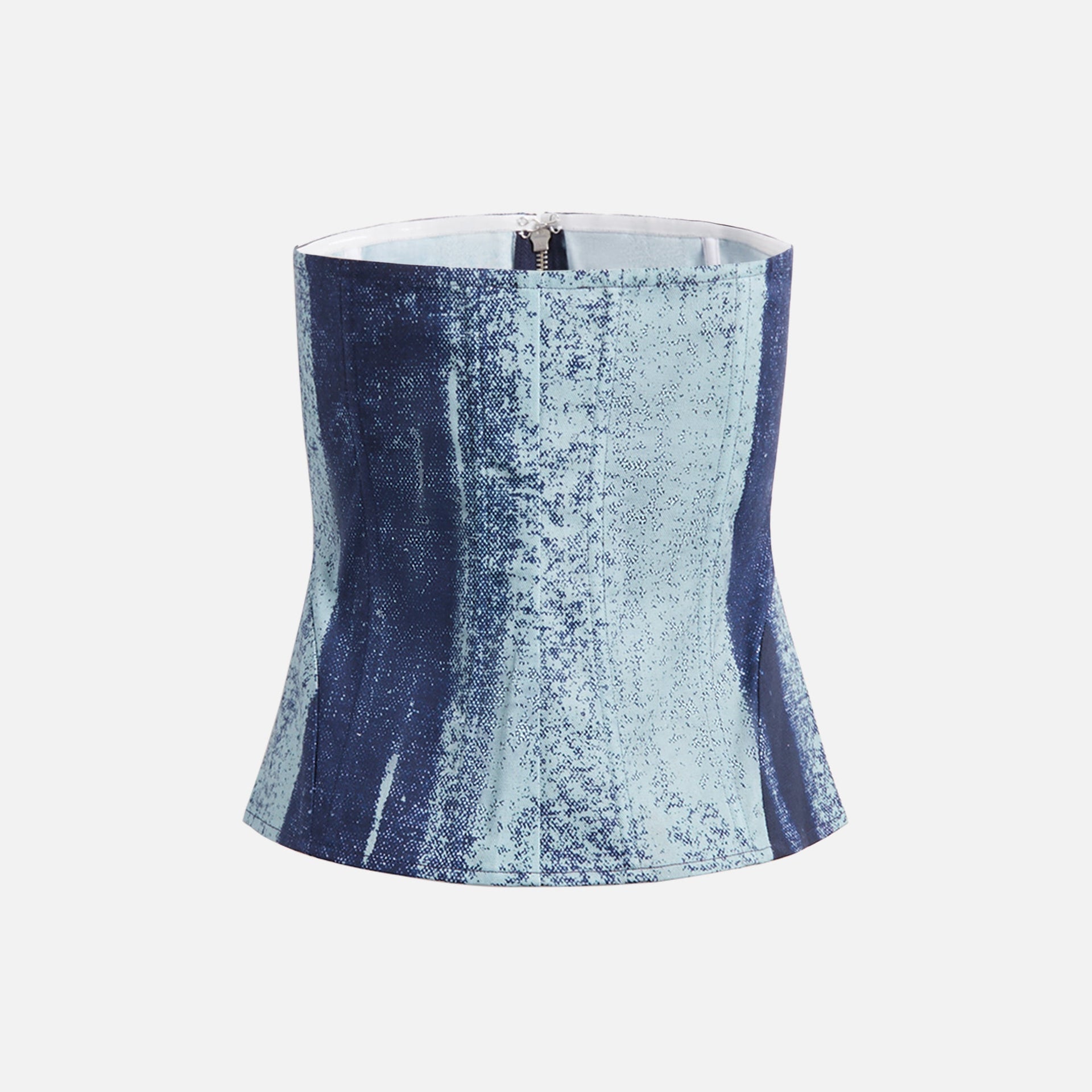 Miaou Riley Corset - Treading Blue