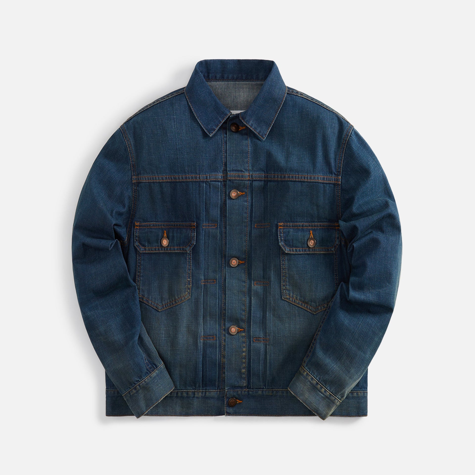 Margiela Broken Twill Denim Jacket - Blue