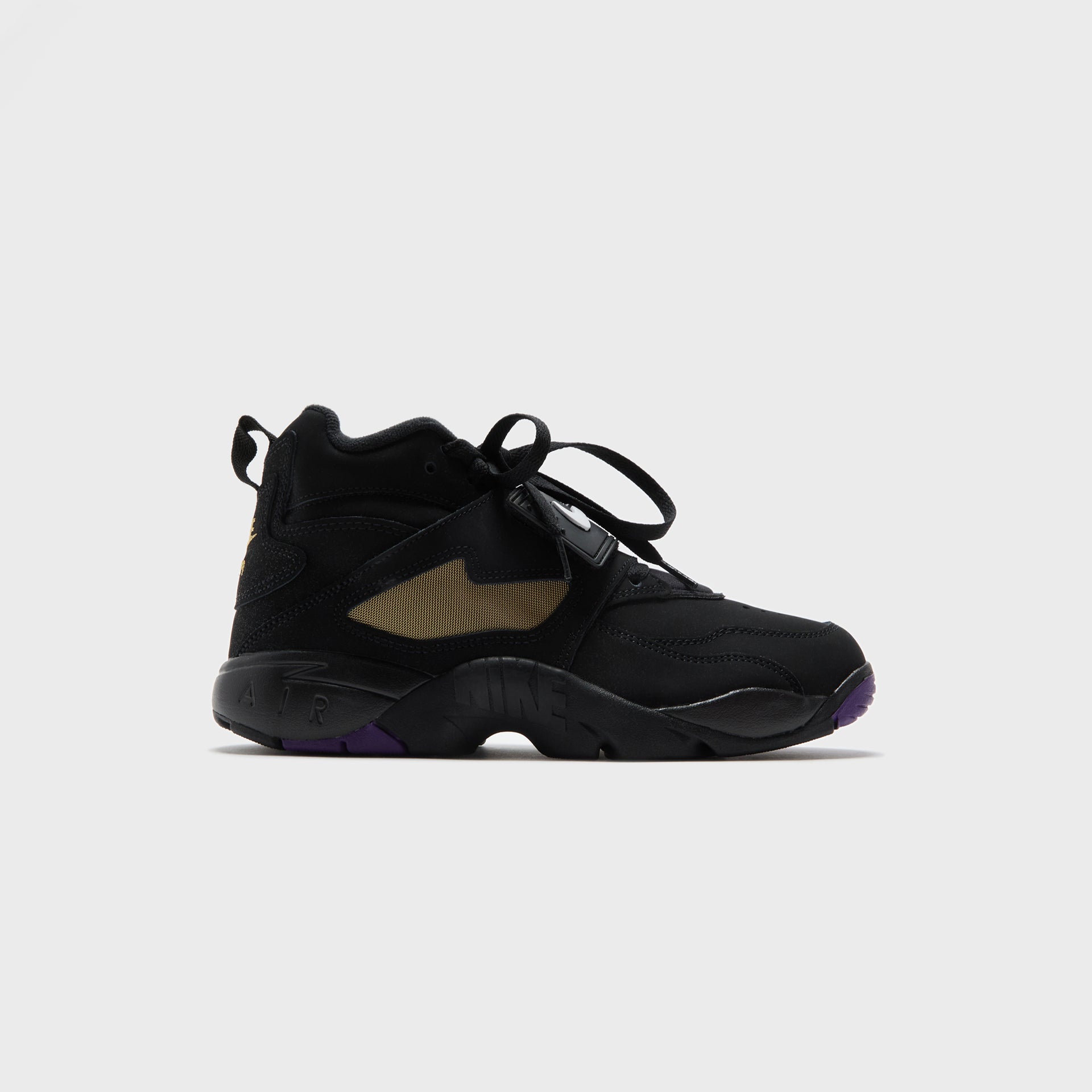 Nike Air Diamond Turf - Black / White / Club Purple / Metallic Gold