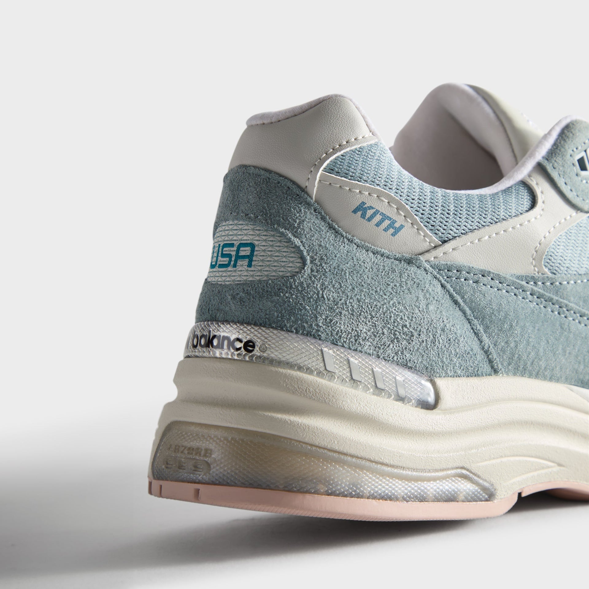 Kith & New Balance Made in USA 992 - Aegean Blue / Shadow Gray PH