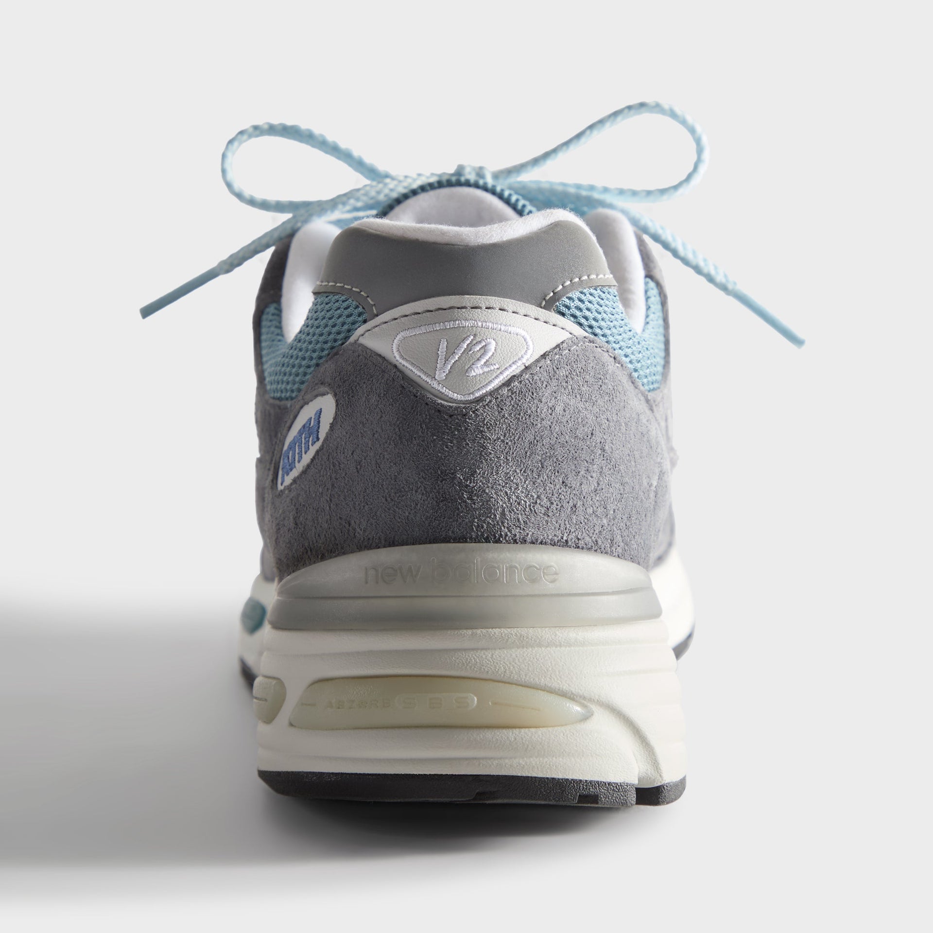 Kith & New Balance Made in UK 991V2 - Asphalt / Lead / Oyster Mushroom PH