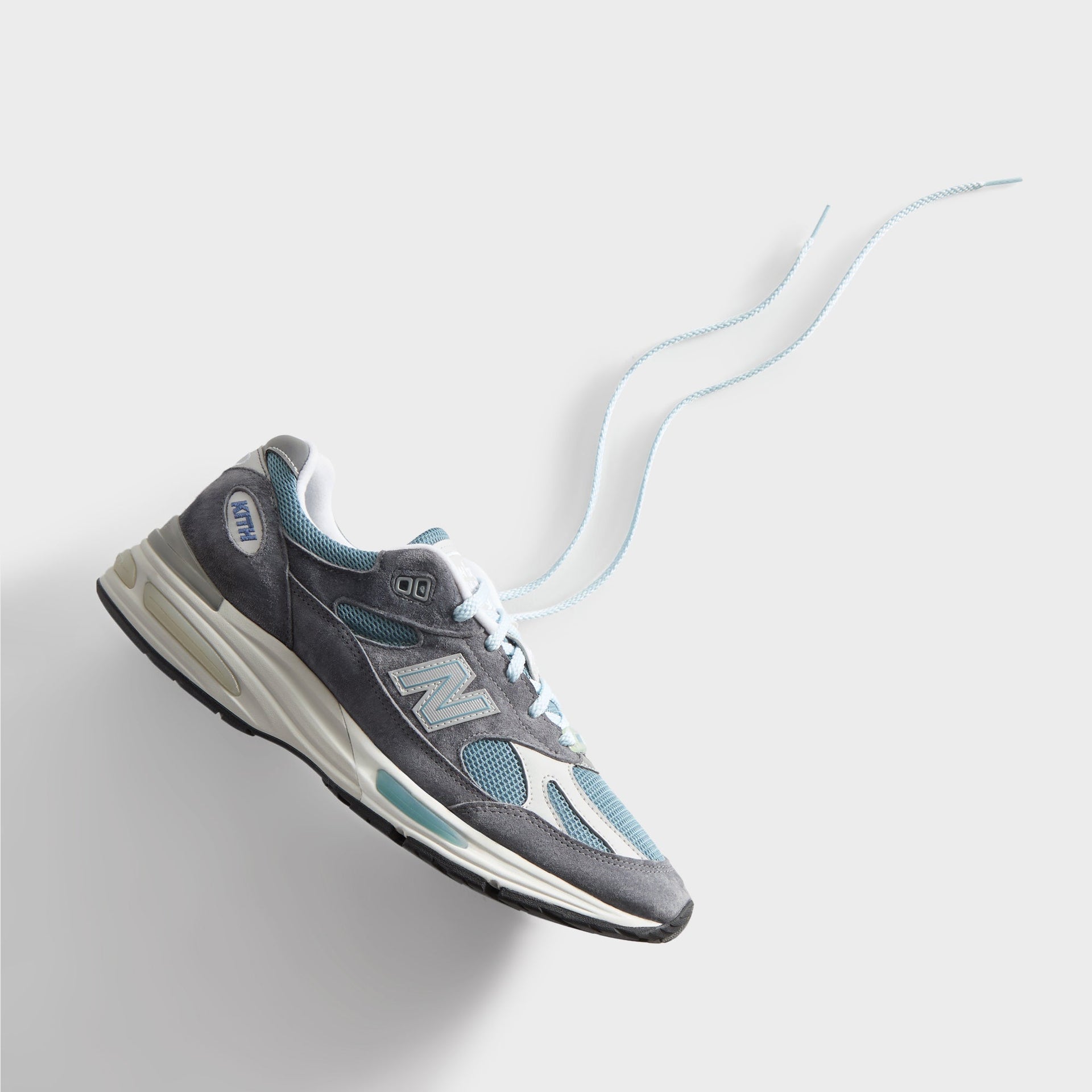 Kith & New Balance Made in UK 991V2 - Asphalt / Lead / Oyster Mushroom PH