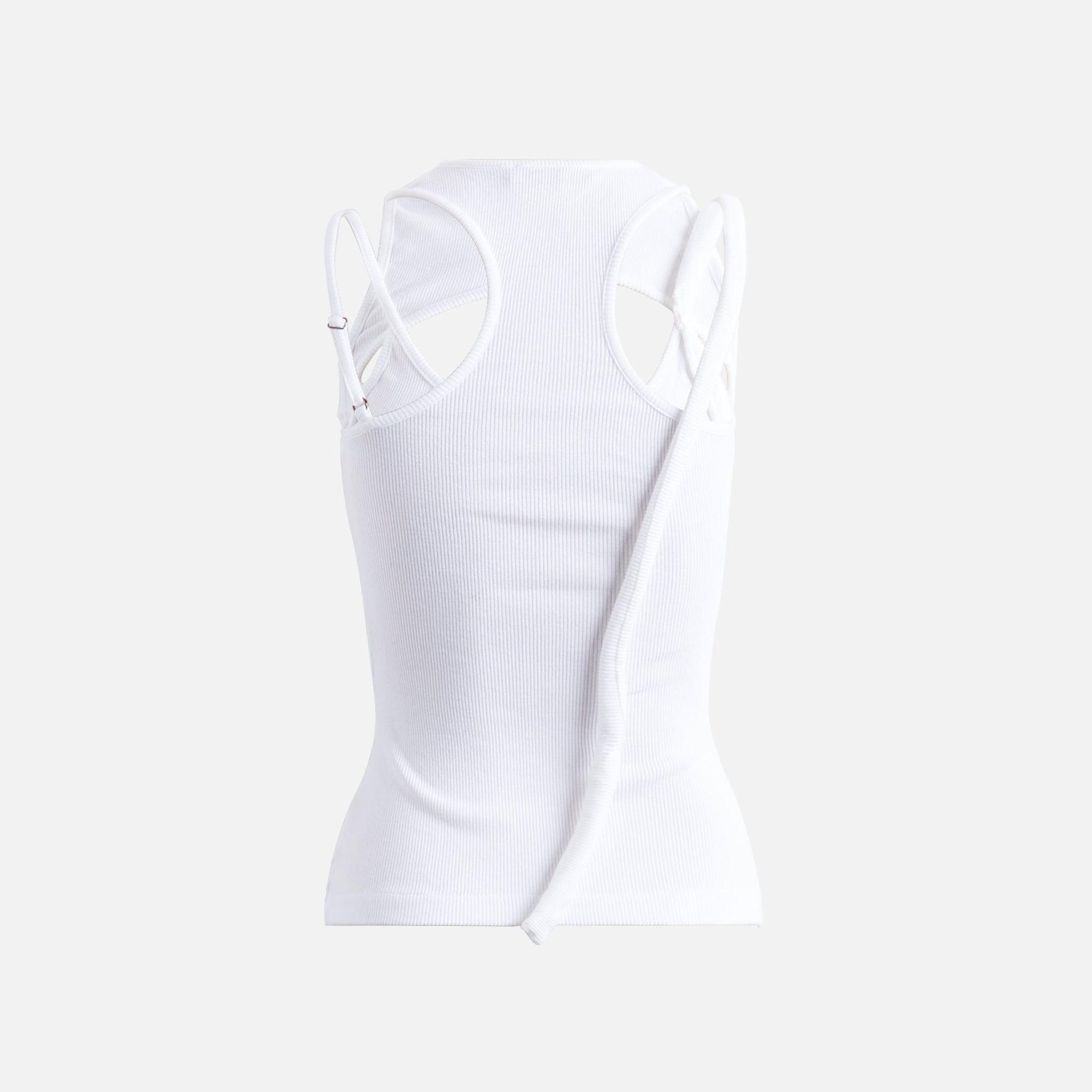 Ottolinger Layered Cutout Tank - White
