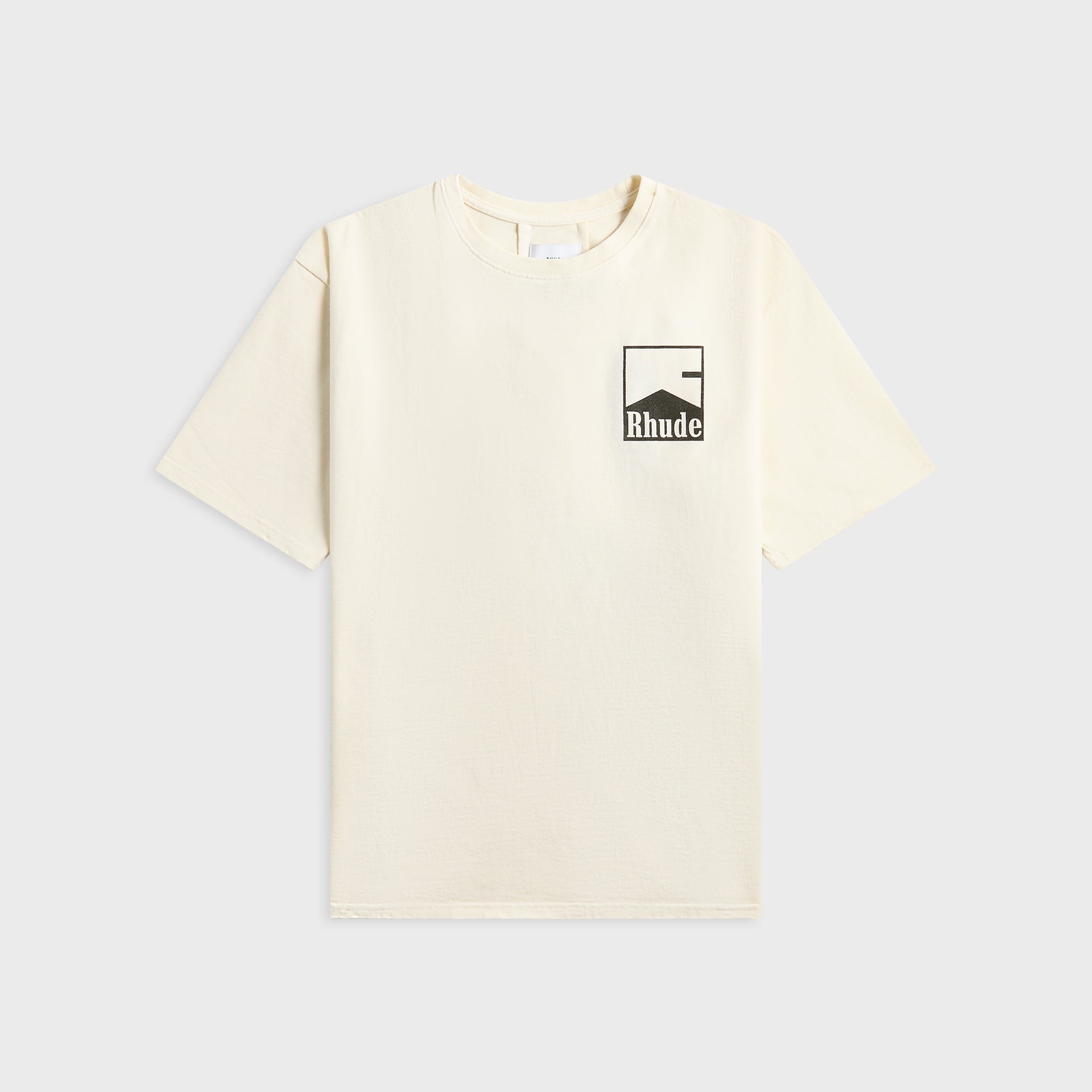 Rhude Chevron Tee - Vintage White