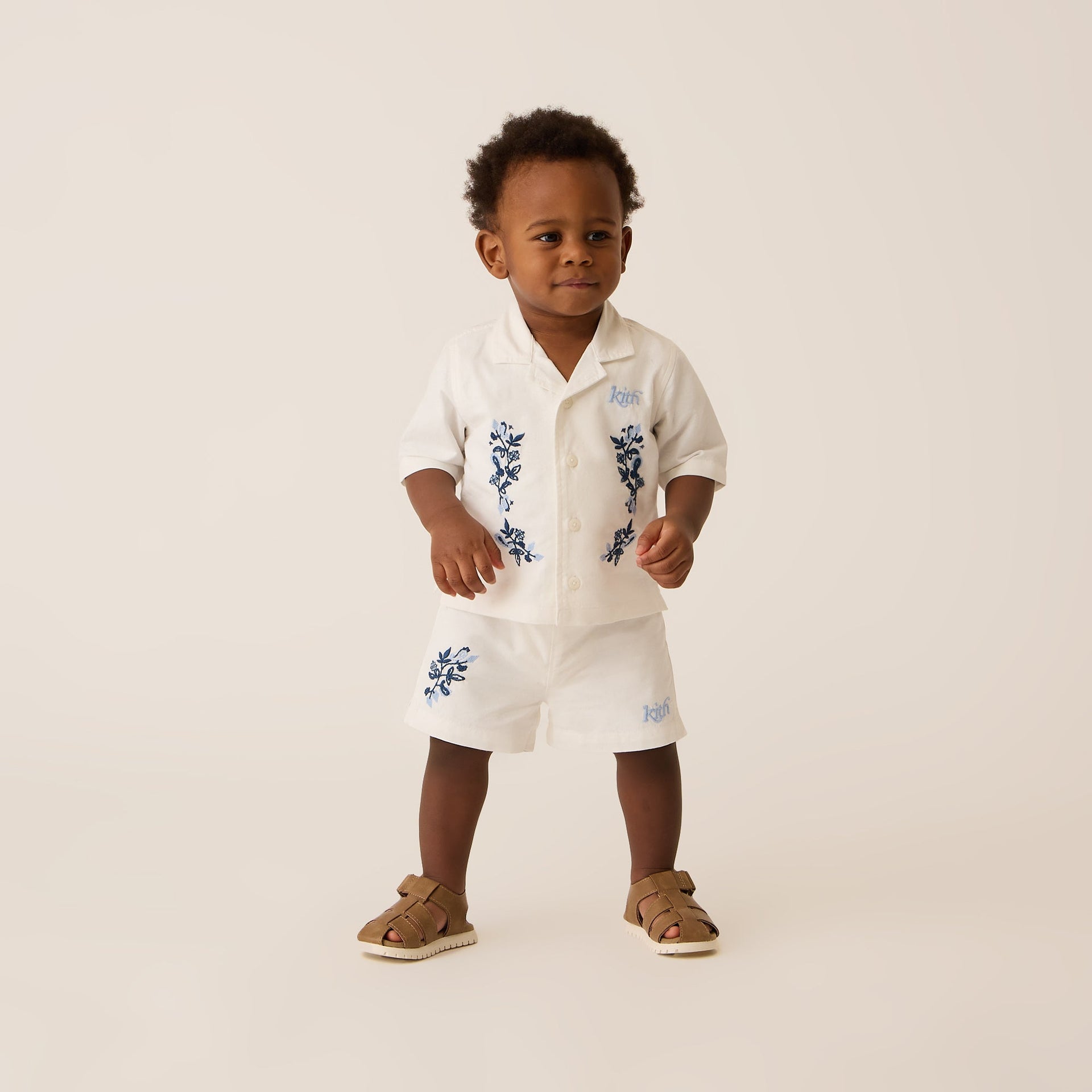 Kith Baby Novelty Thompson Camp Collar Shirt - White