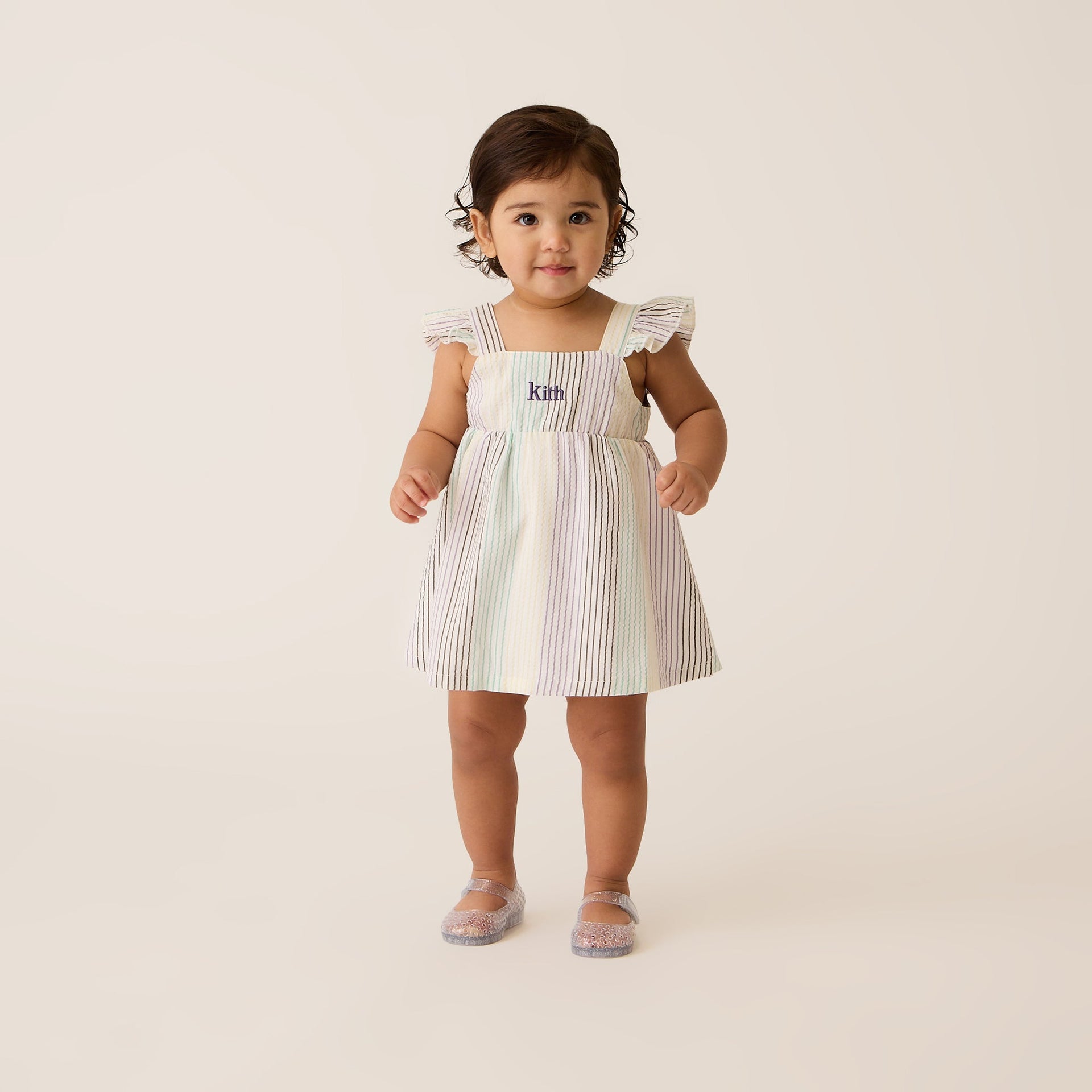 Kith Baby Striped Amina Mini Dress - Mykonos