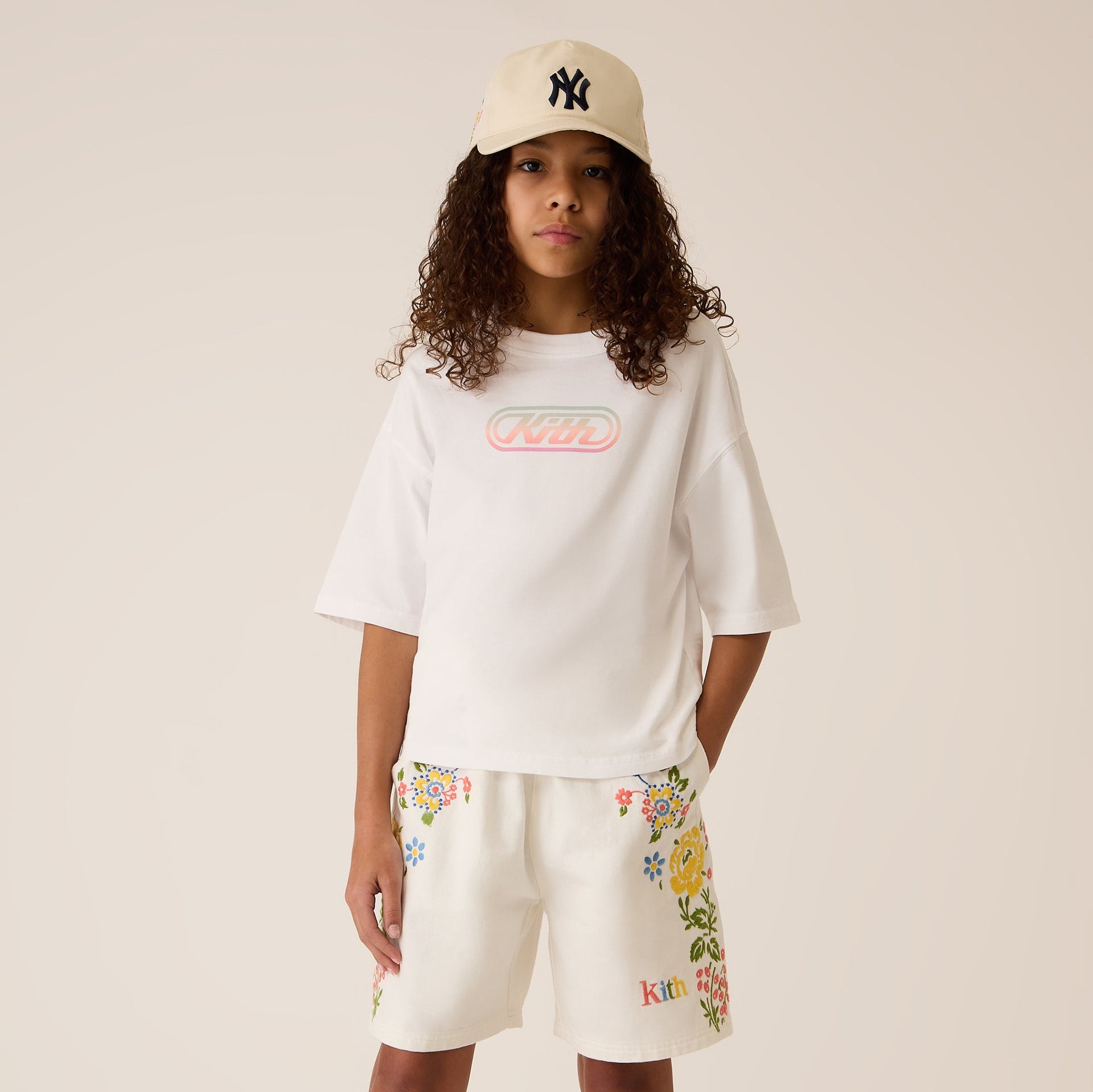 Kith Kids Floral Paisley Apollo Short - Silk