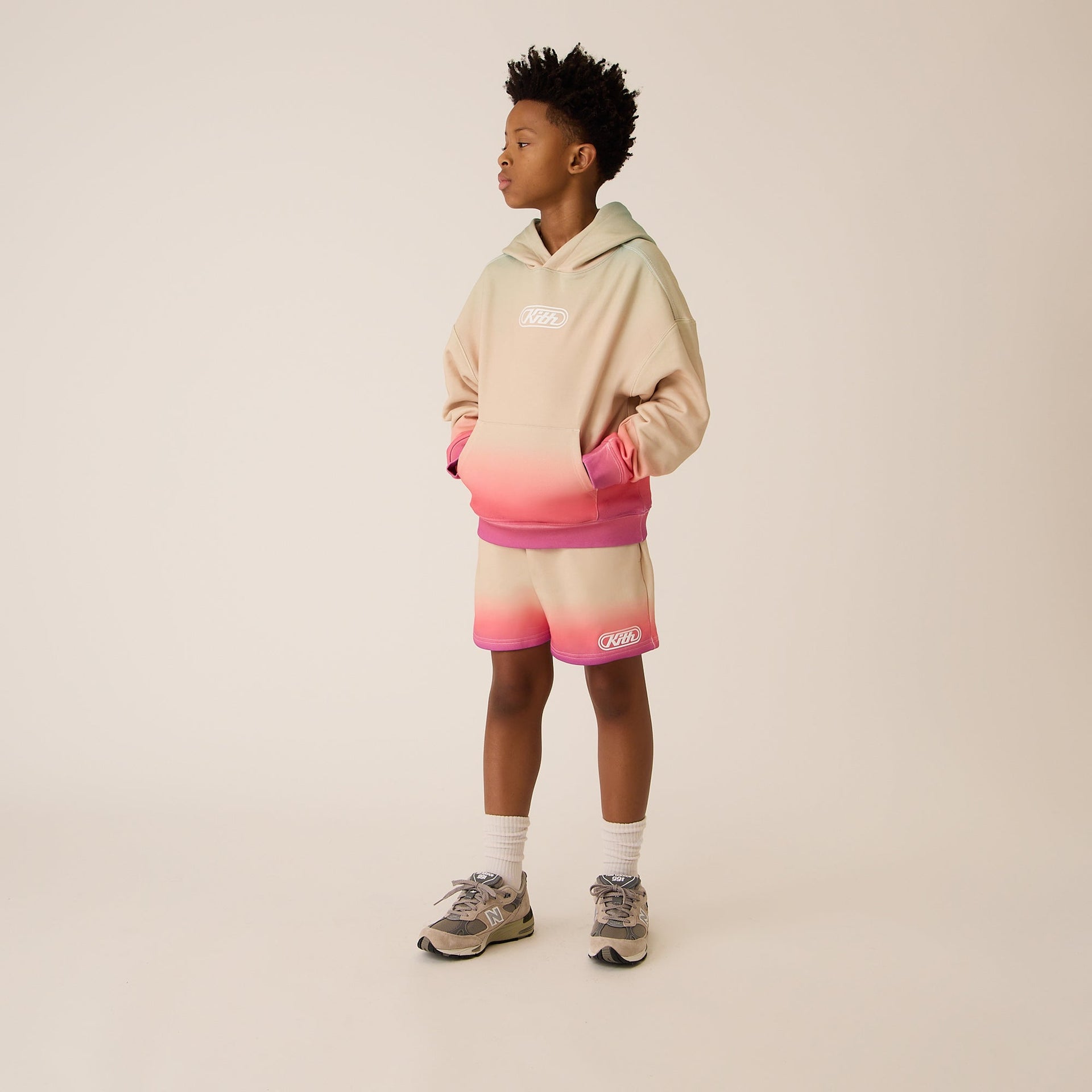 Kith Kids Ombre Nelson Pullover Hoodie - Tempo