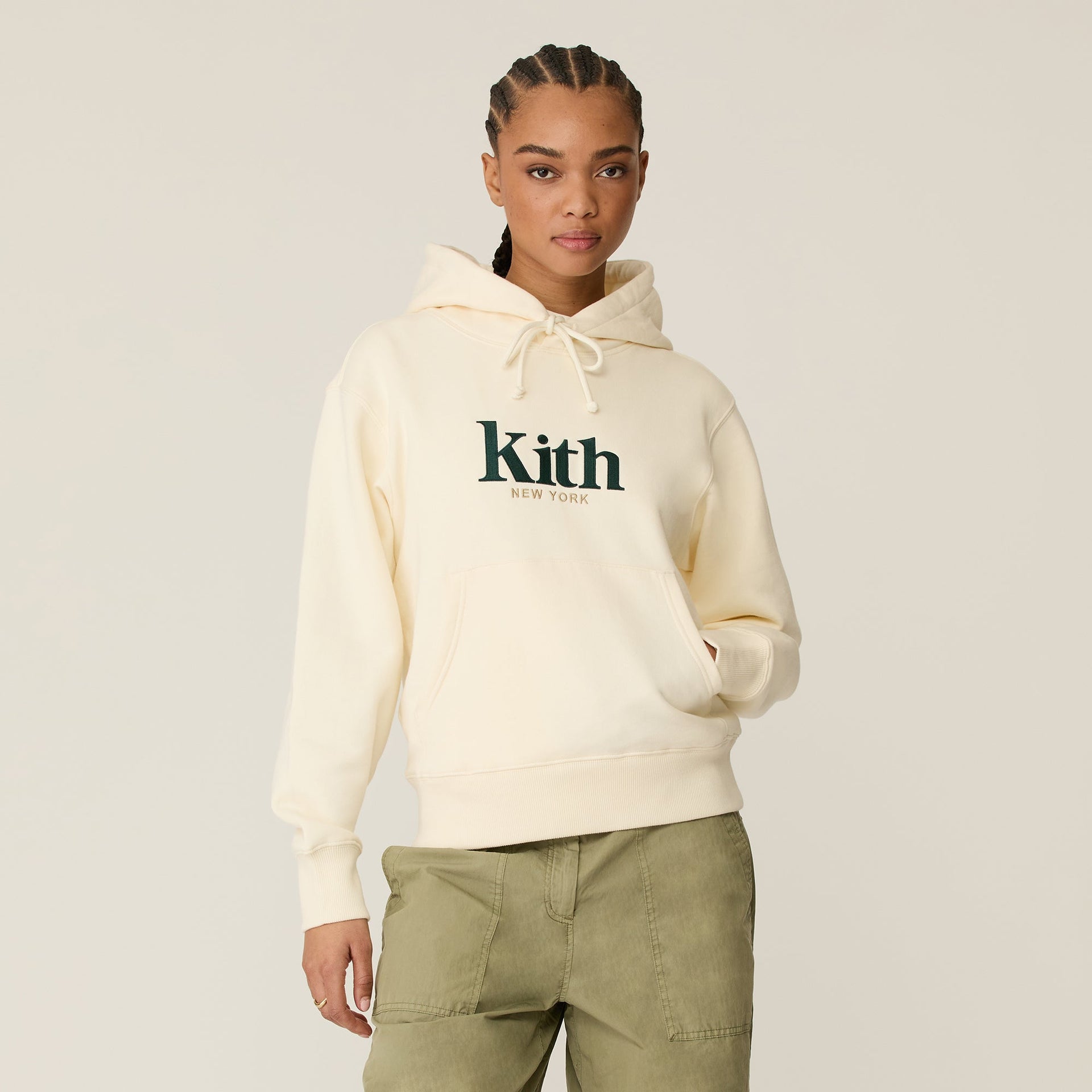 Kith Women Jane Hoodie II - Sandrift