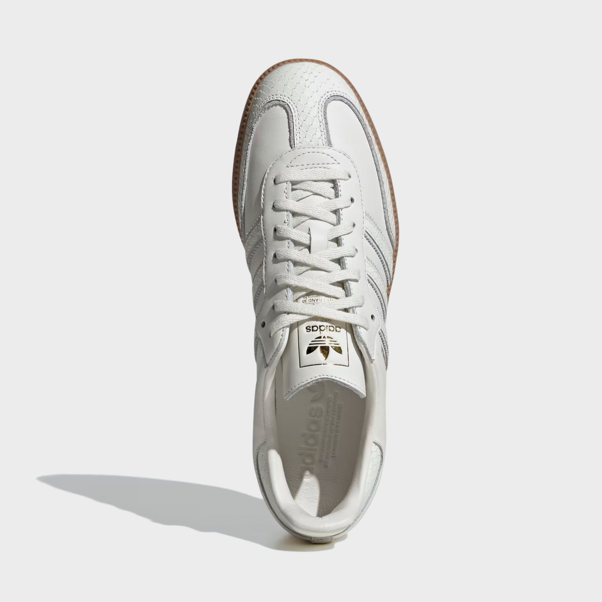 adidas Samba OG - Core White / Core White / Gum 4