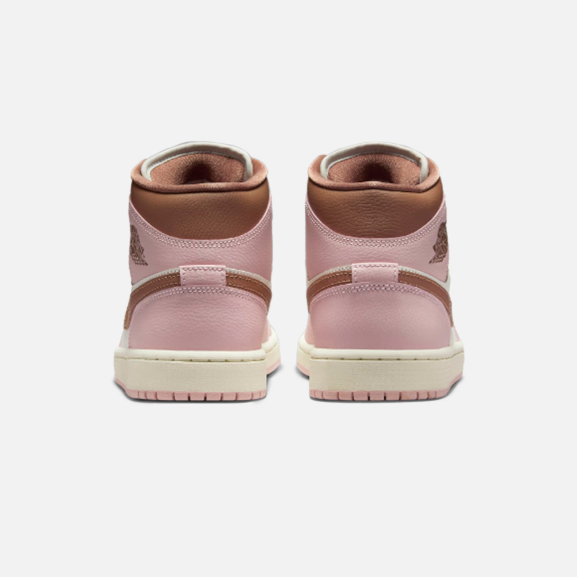 Nike Air Jordan 1 Mid - Pink Oxford / Sail / Archaeo Brown