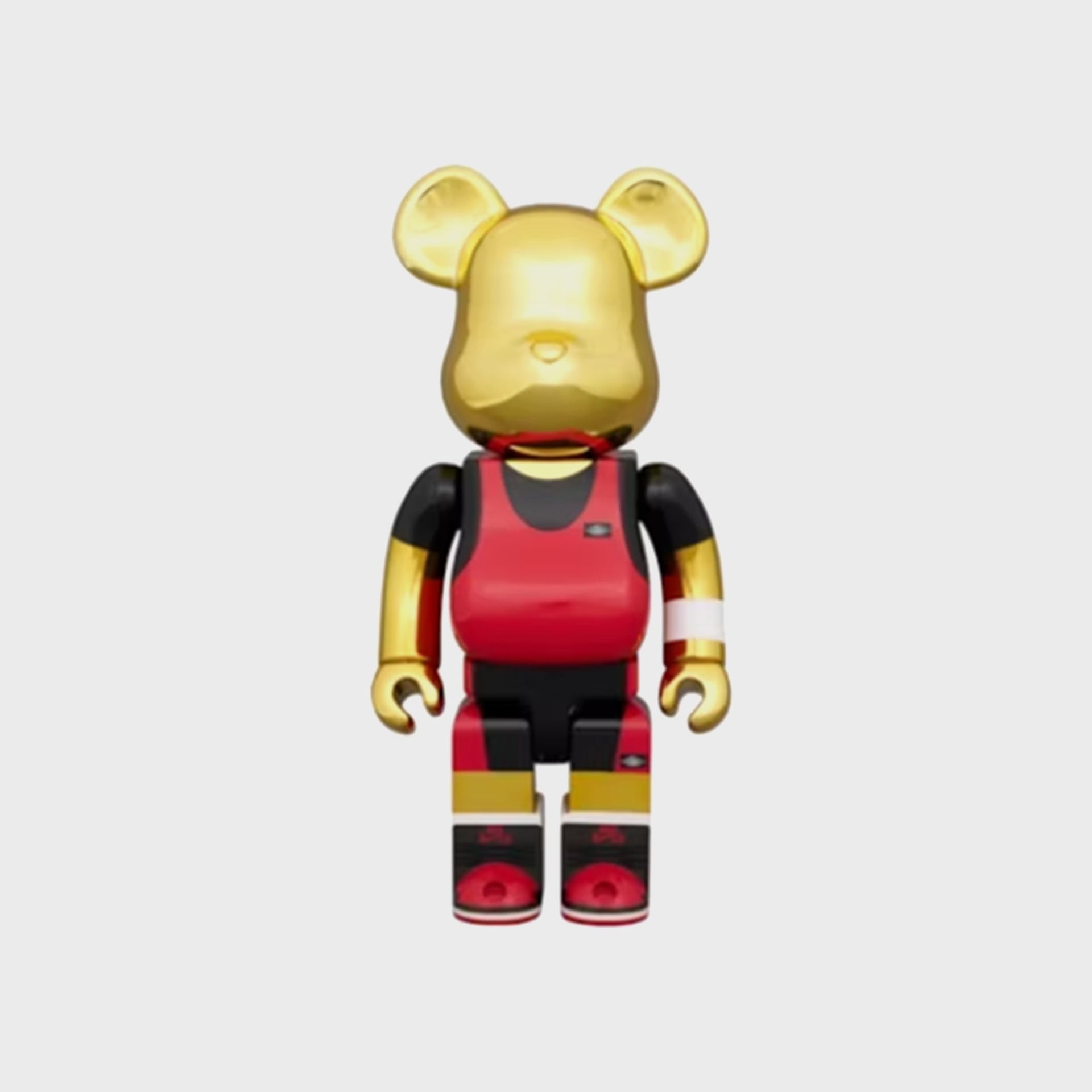 BearBrick Michael Jordan 1985 Air Jordan - Gold / Red