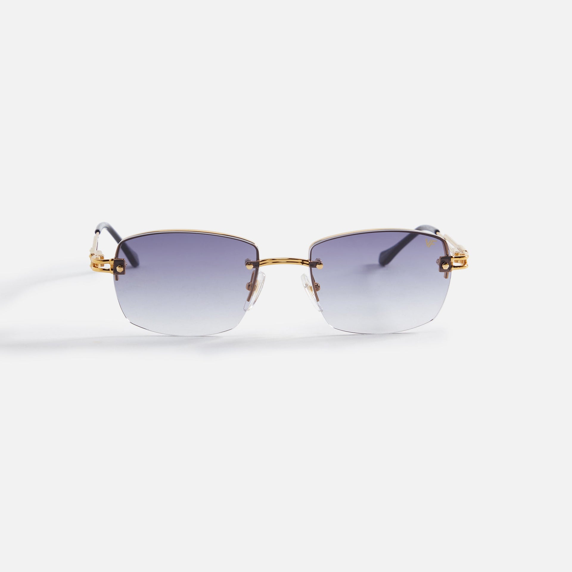 Vintage Frames L'enfant 24KT Gold Terrible Asphalt Gradient - Grey
