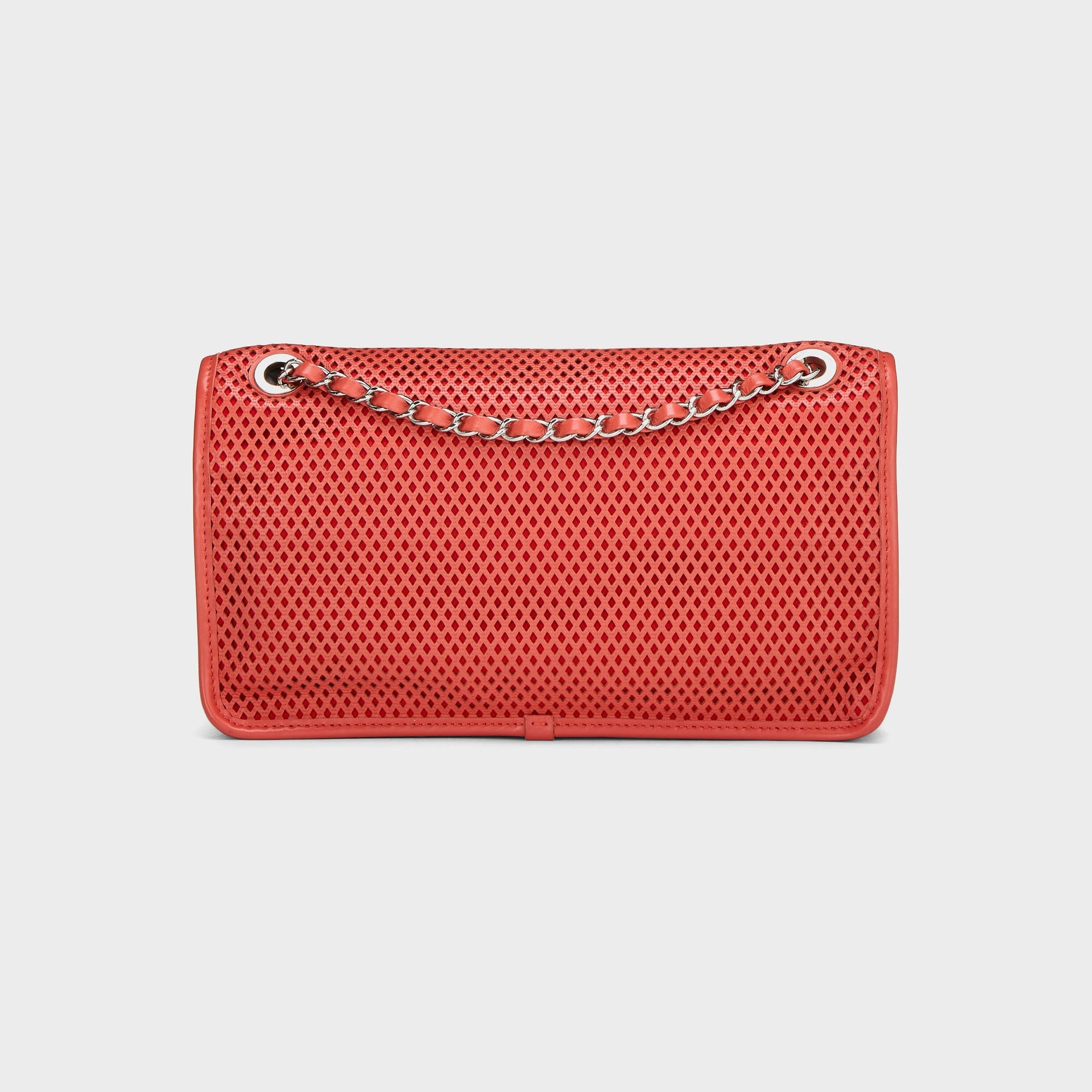 WGACA Chanel Perforated Up In The Air Bag Medium - Red
