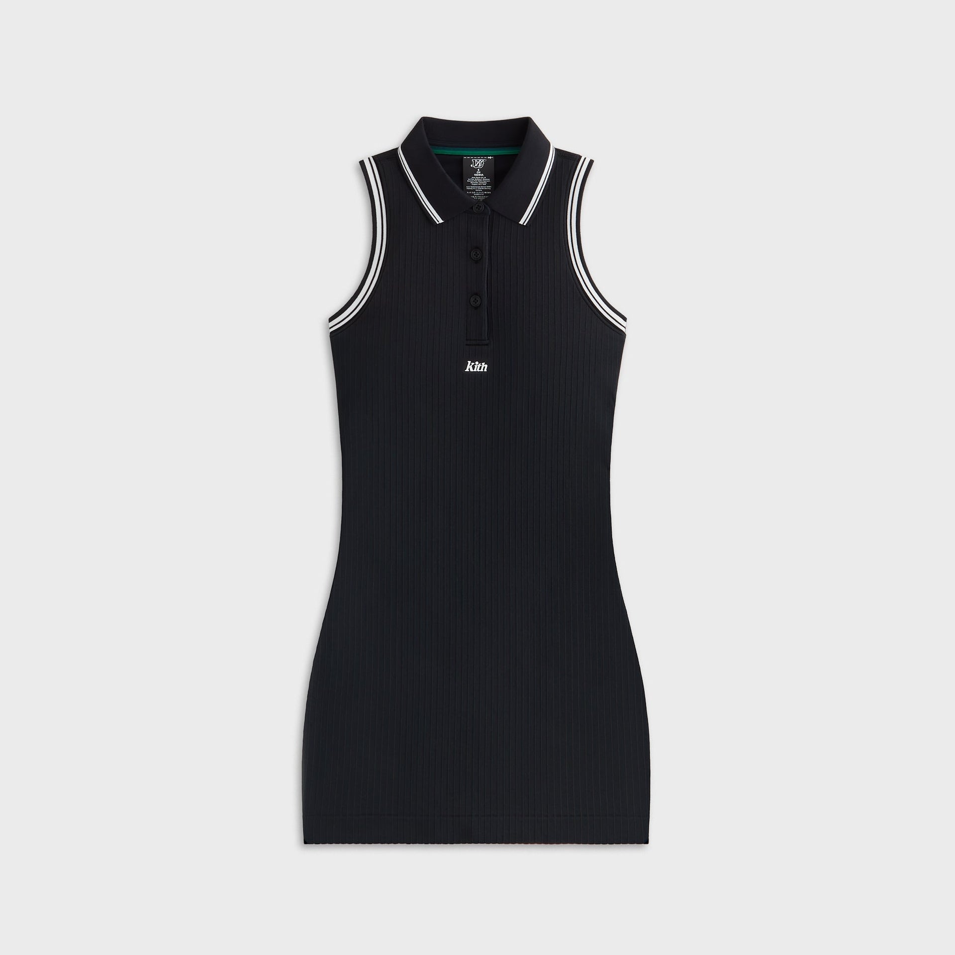 Kith Women for Wilson Seamless Polo Dress - Black
