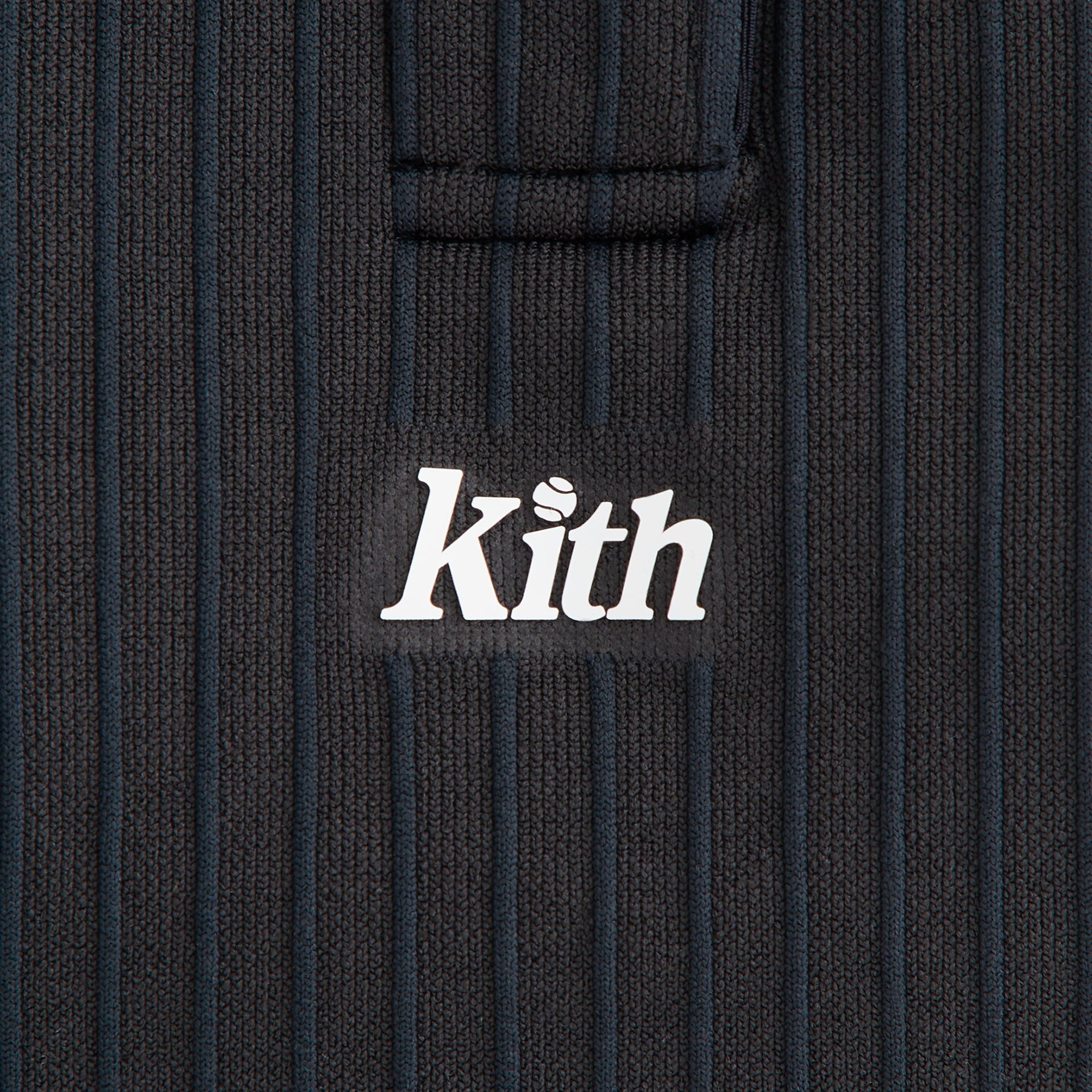 Kith Women for Wilson Classic Cropped Polo - Black