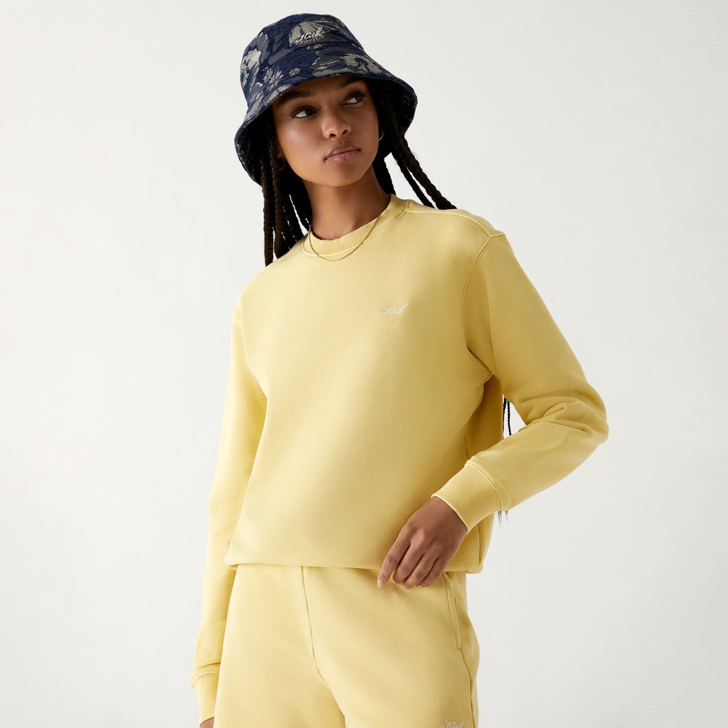 Kith Women Asher Fleece Crewneck - Seed – Kith Canada