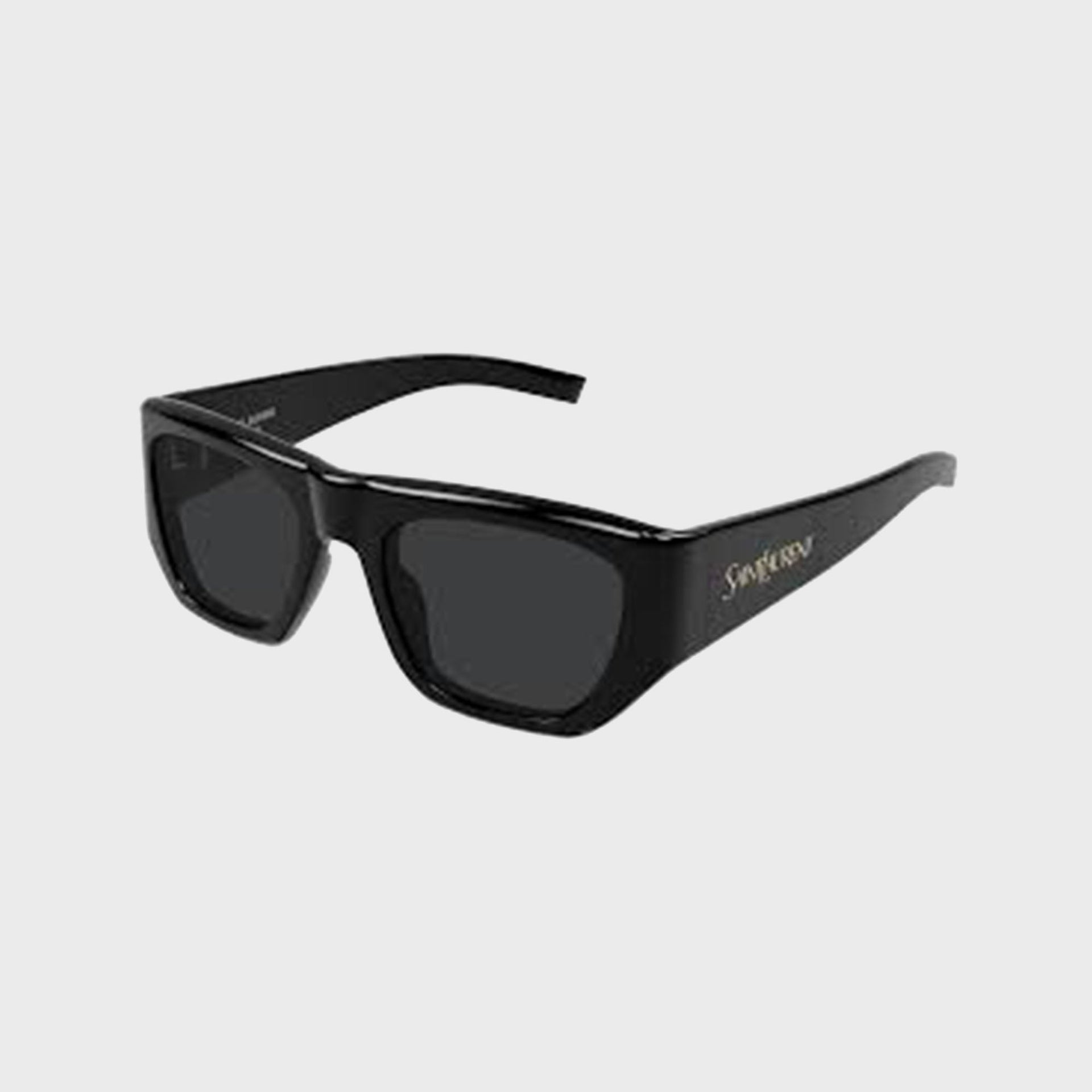 Saint Laurent Sunglasses Recycled Acetate - Black / Black