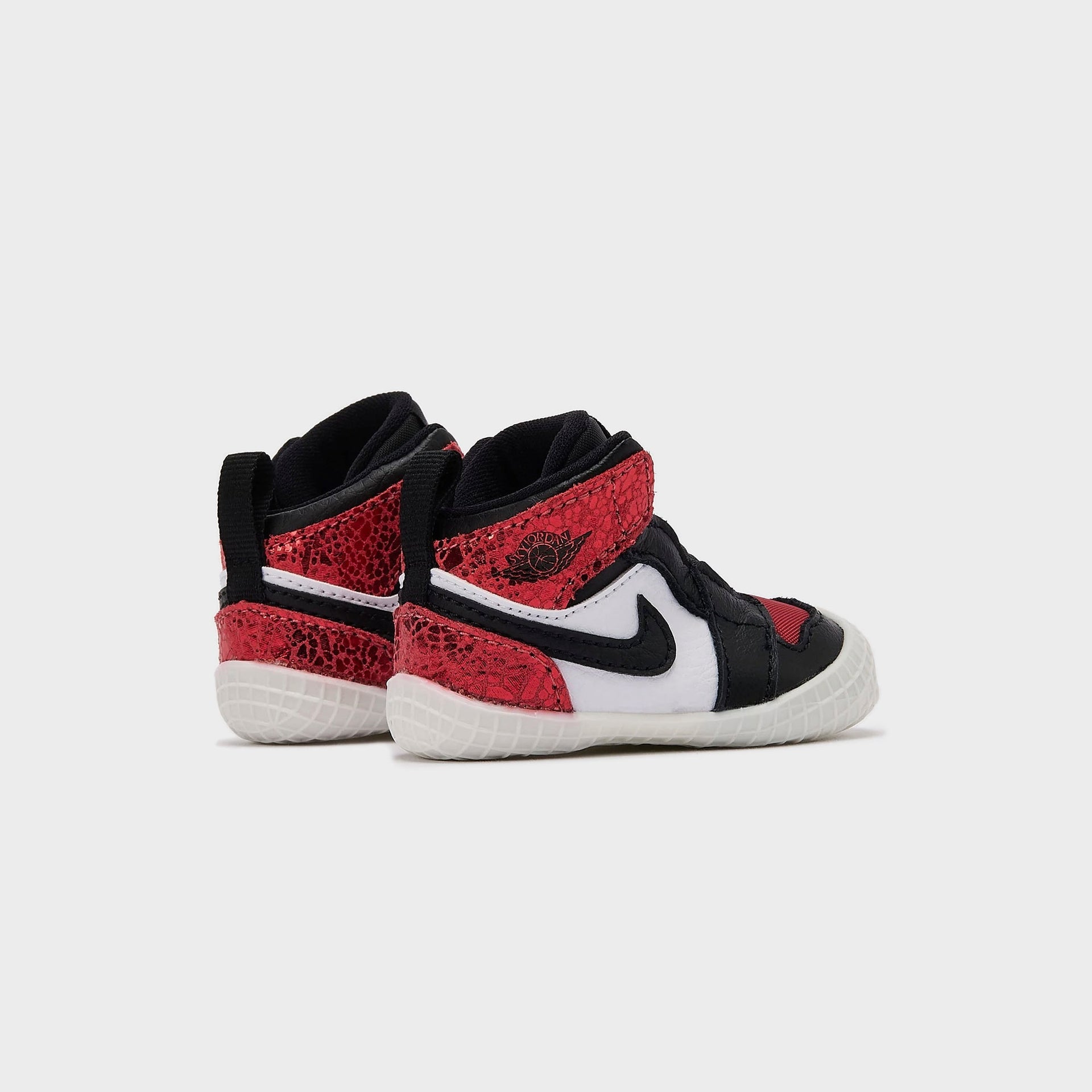 Jordan Air Jordan 1 Crib Bootie - Red / Black / White