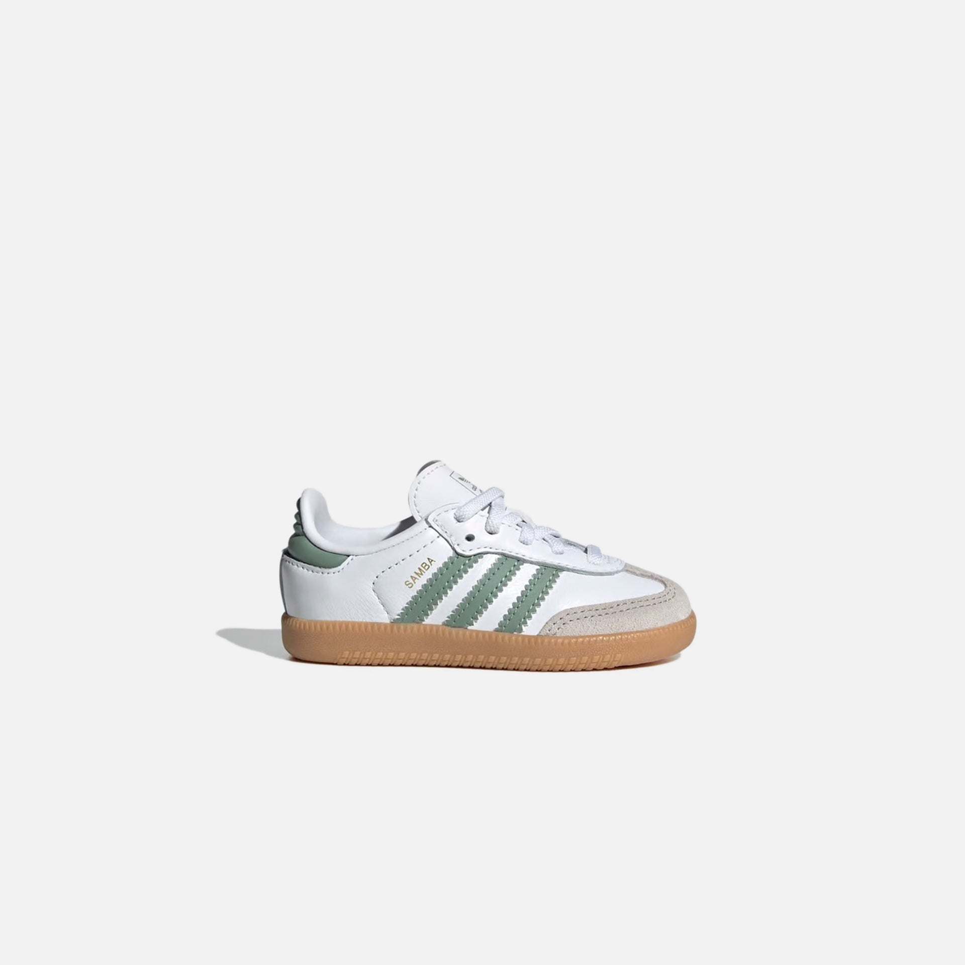 adidas GS Samba OG - Cloud White / Silver Green