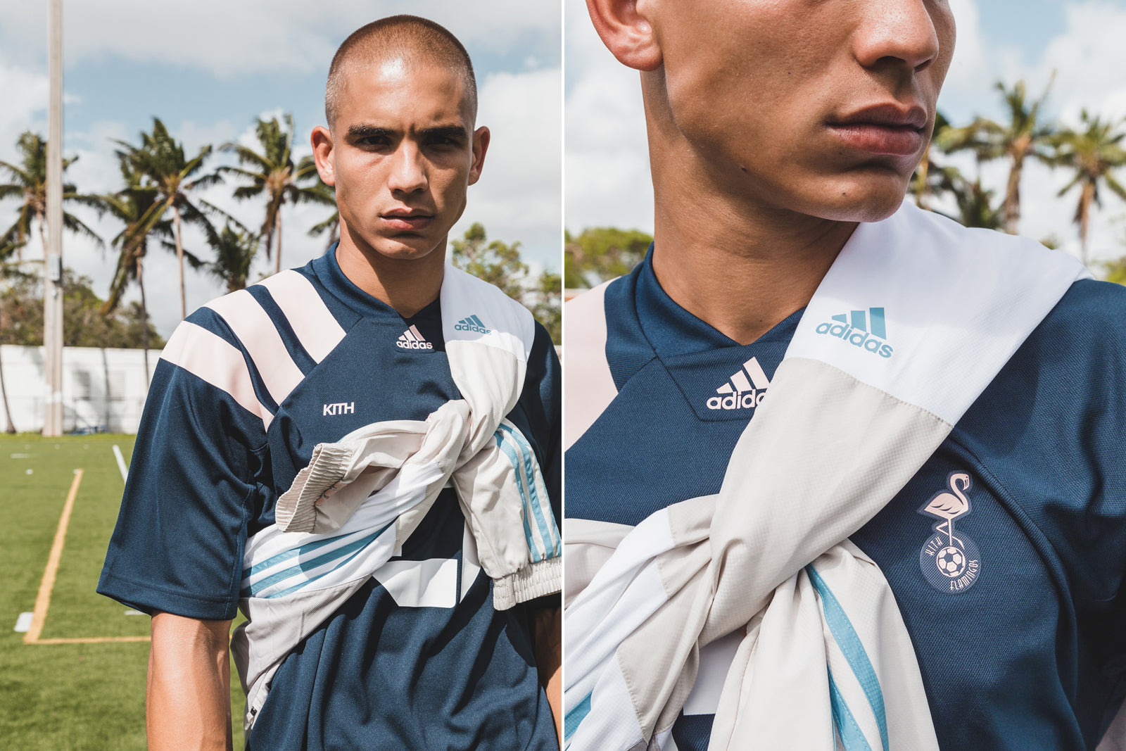 Kith for adidas Football Season 2 Miami Flamingos Lookbook