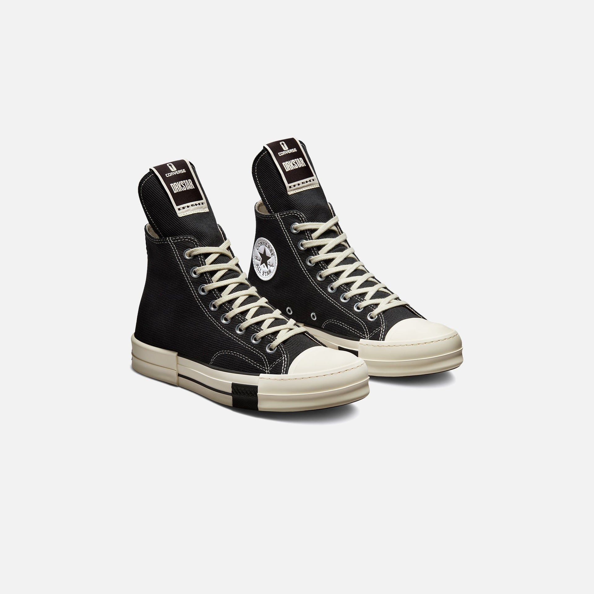 Converse x Rick Owens DRKSHDW Chuck 70 High - Black / Egret