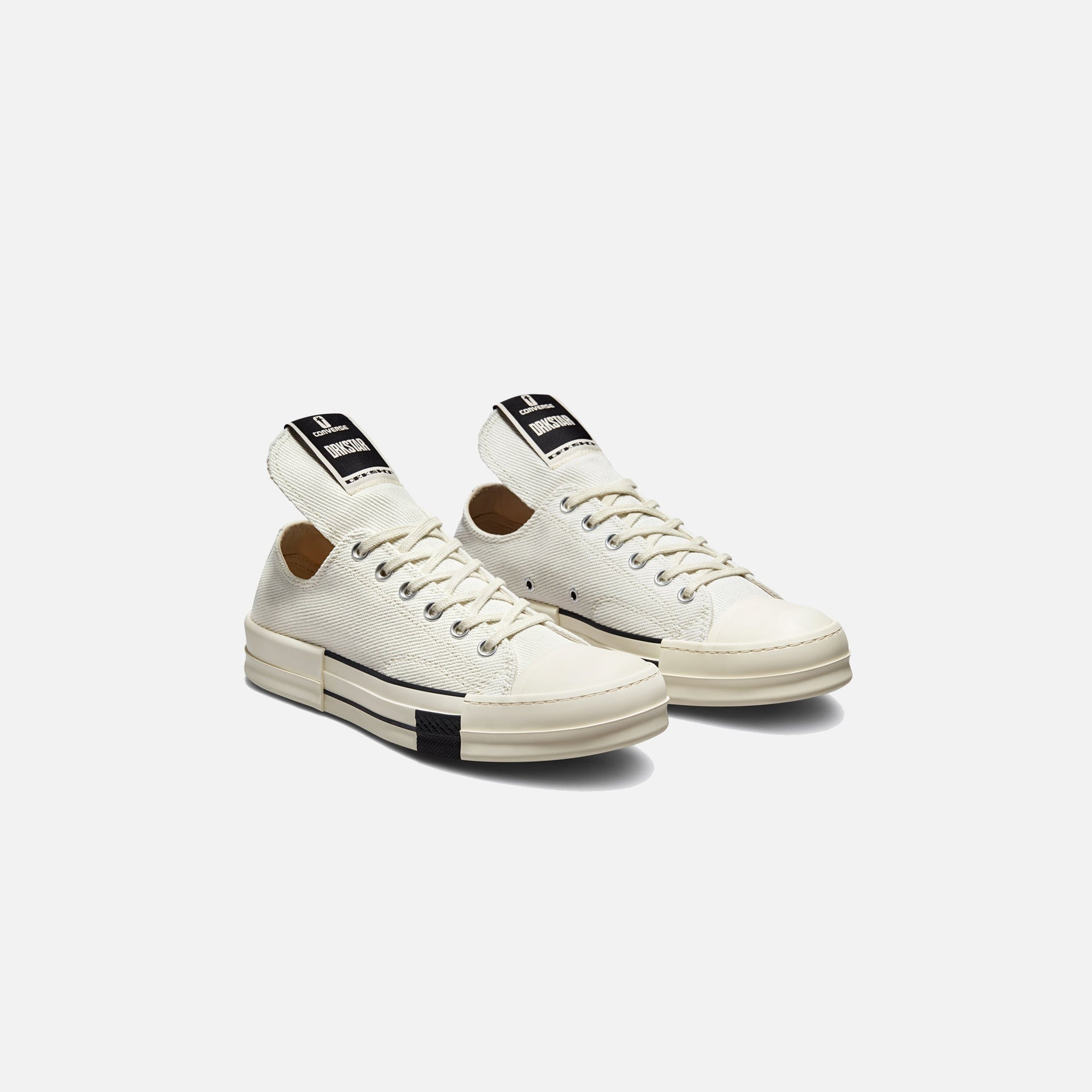 Converse x Rick Owens DRKSHDW CTAS Ox Low - Lily White / Egret