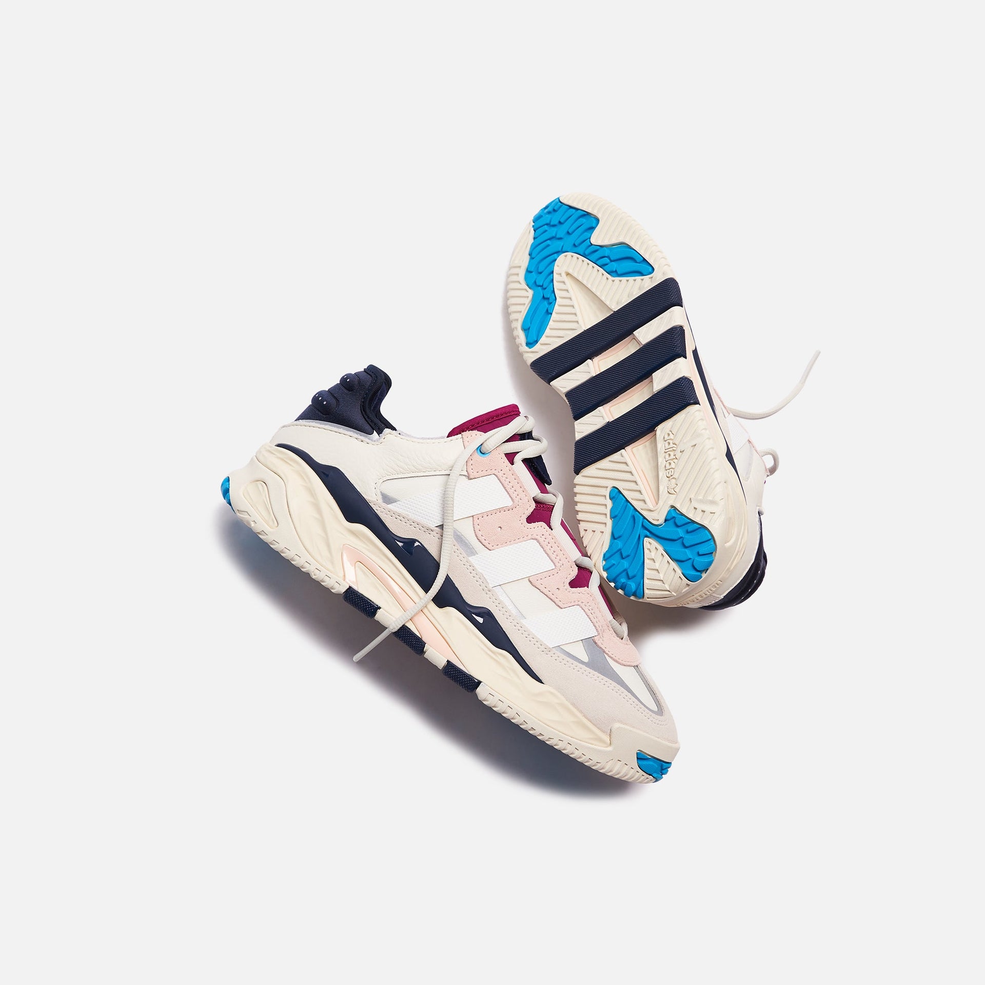 adidas Niteball - Off White / Cream White / Pink Tint