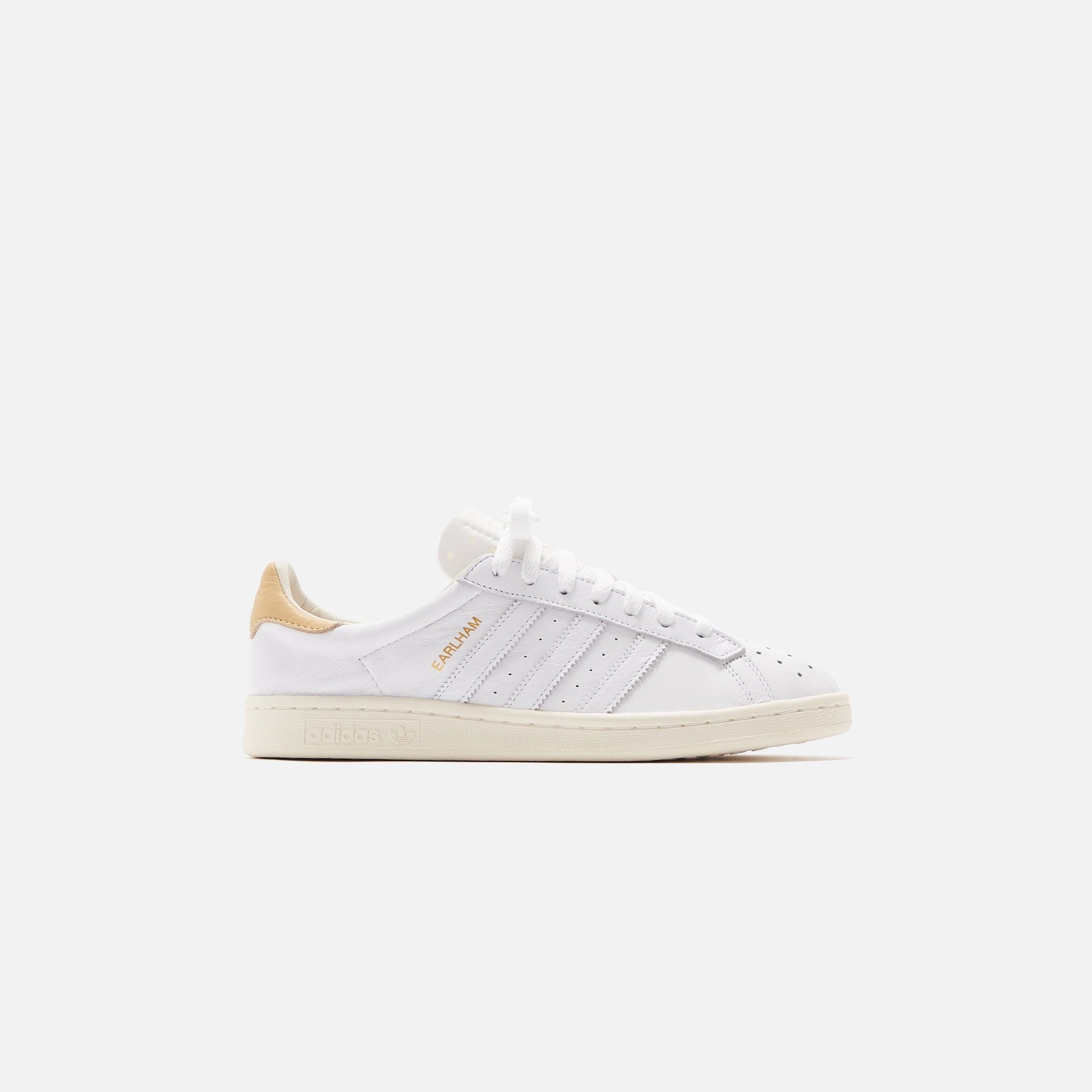 adidas Originals Earlham - White / Off White / Gold Metallic