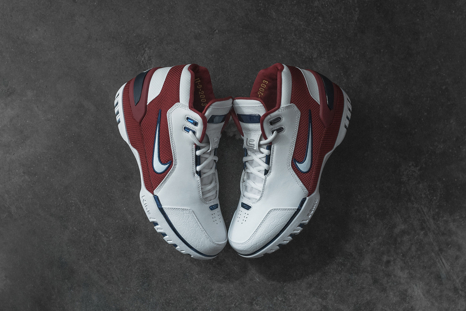 Nike LeBron Air Zoom Generation QS - White / Varsity Crimson