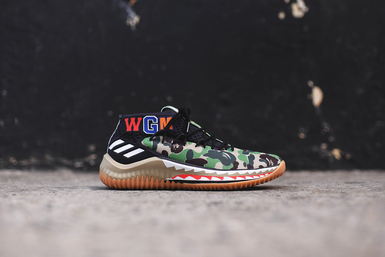 adidas Consortium x Bape Dame 4 - Green Camo