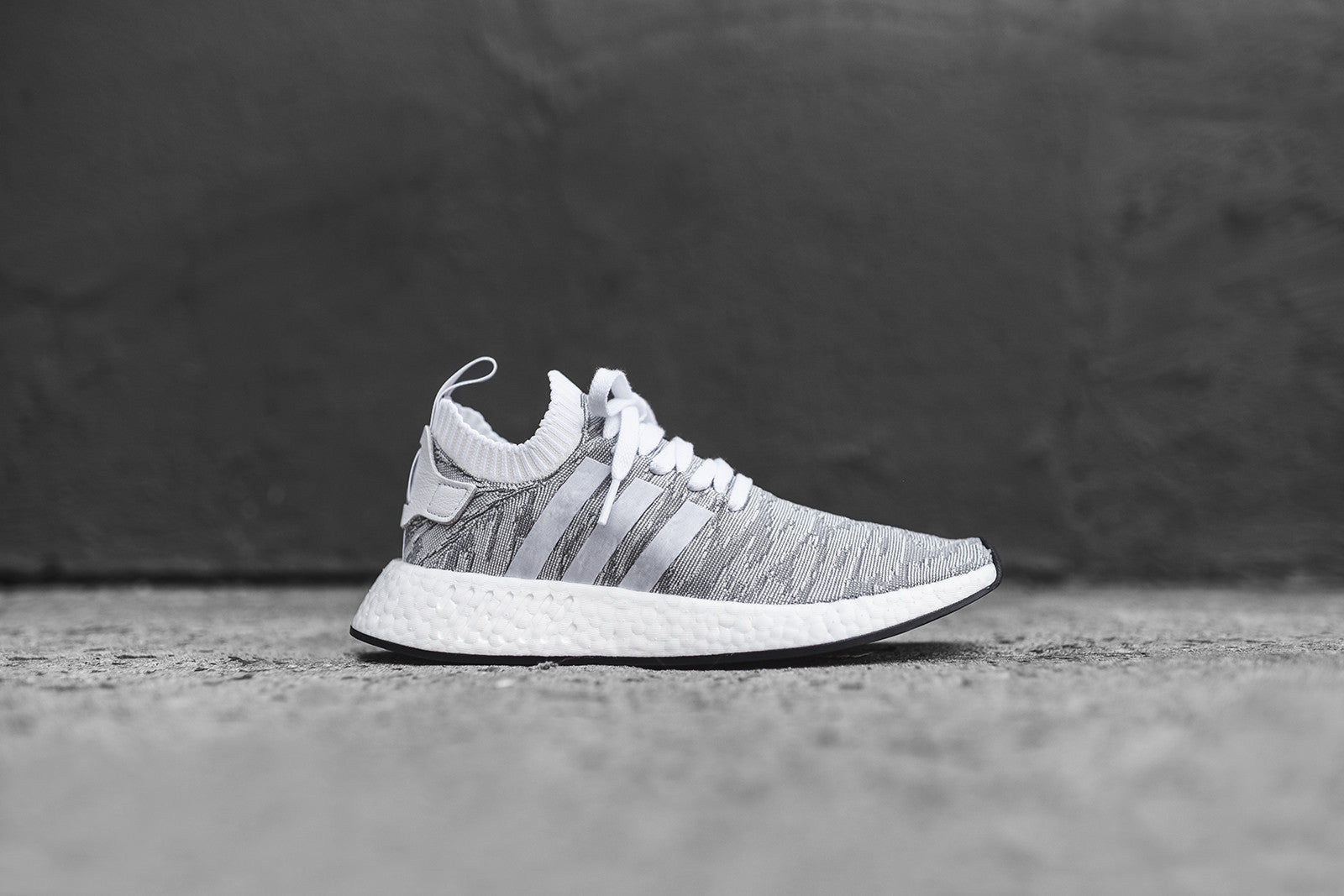 adidas Originals NMD_R2 PK - Grey / White – Kith Canada