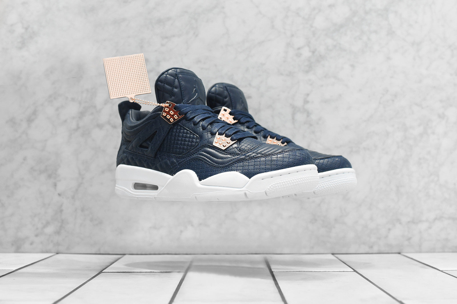 Nike Air Jordan 4 Retro PRM - Navy