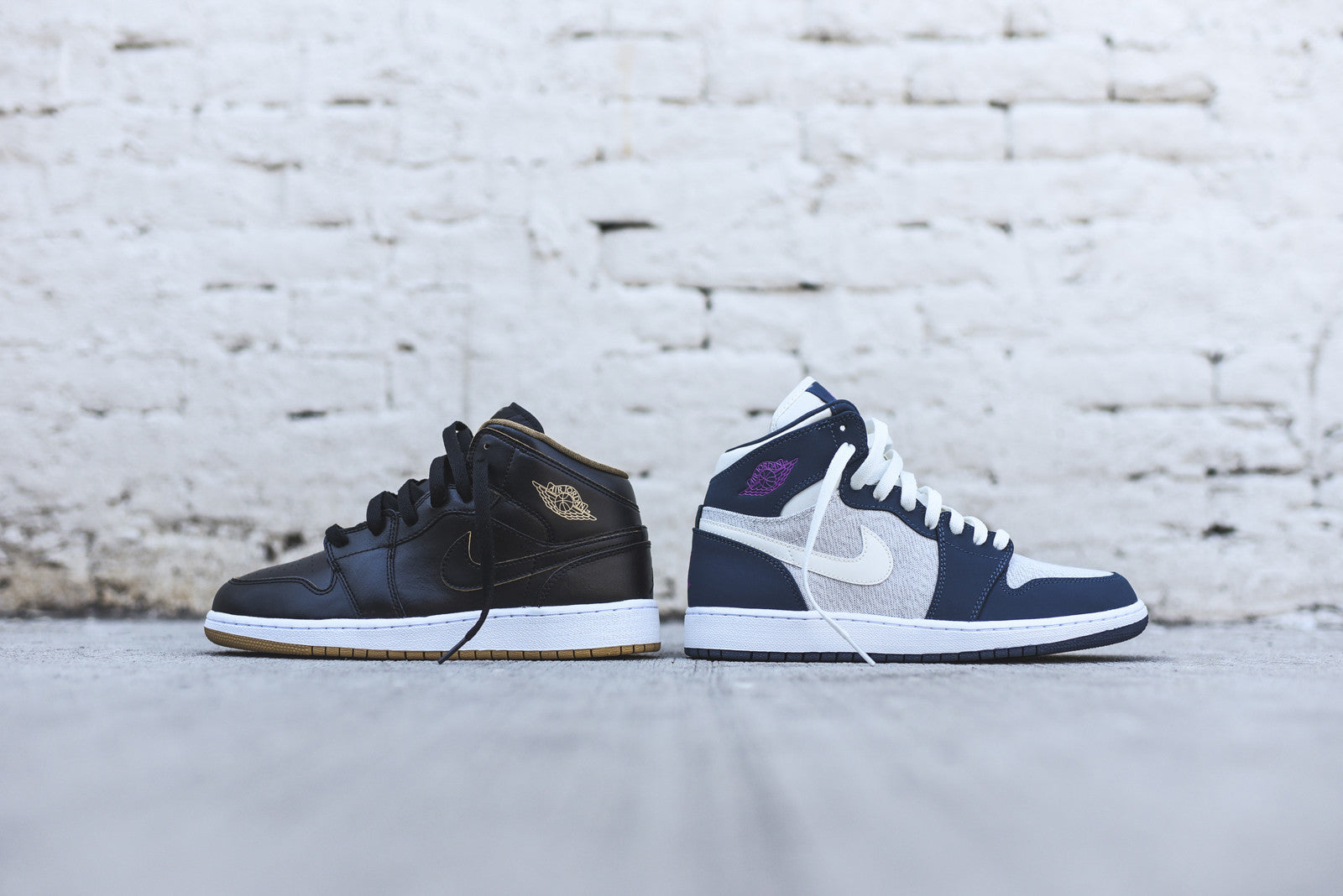 Nike Air Jordan 1 GS Mid & High