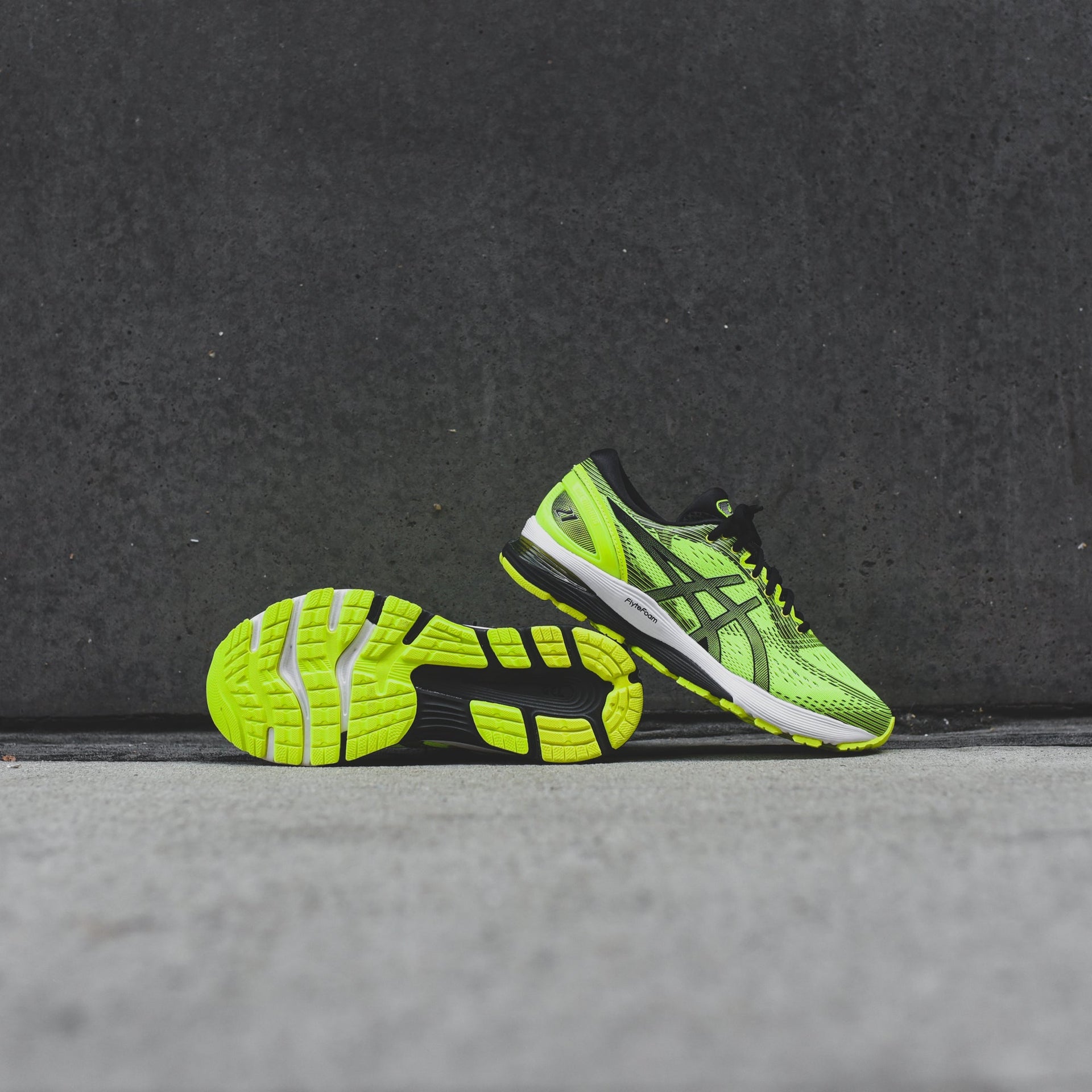 Asics Gel-Nimbus 21 - Safety Yellow / Black