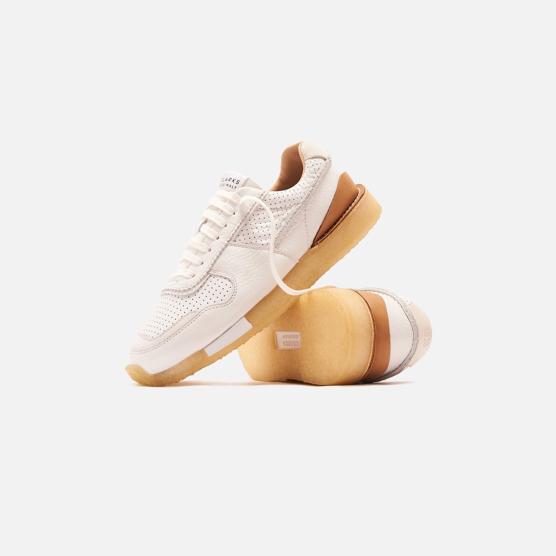 Clarks Tor Run - White Combo