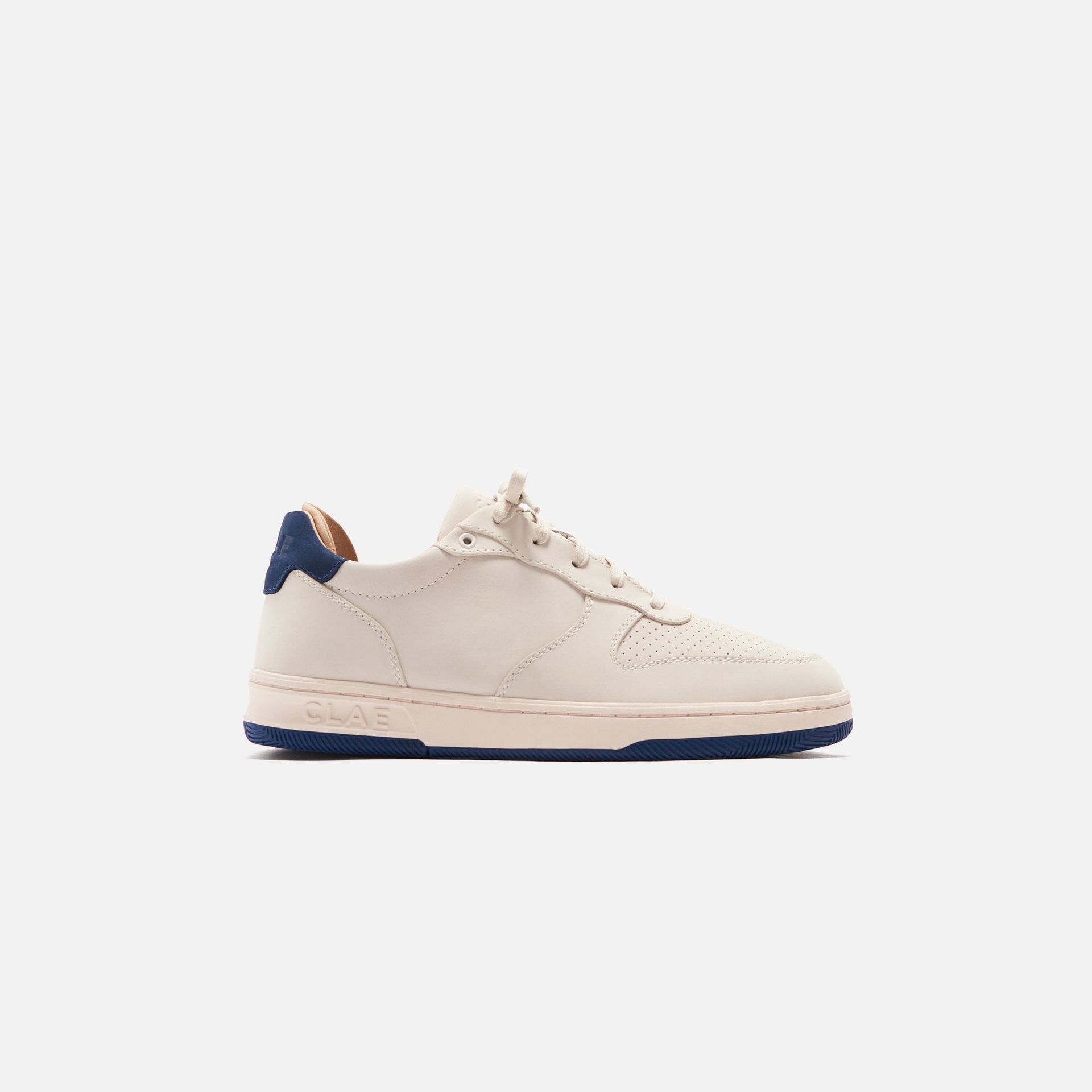 Clae Malone Smoke Nubuck - Ensign Blue