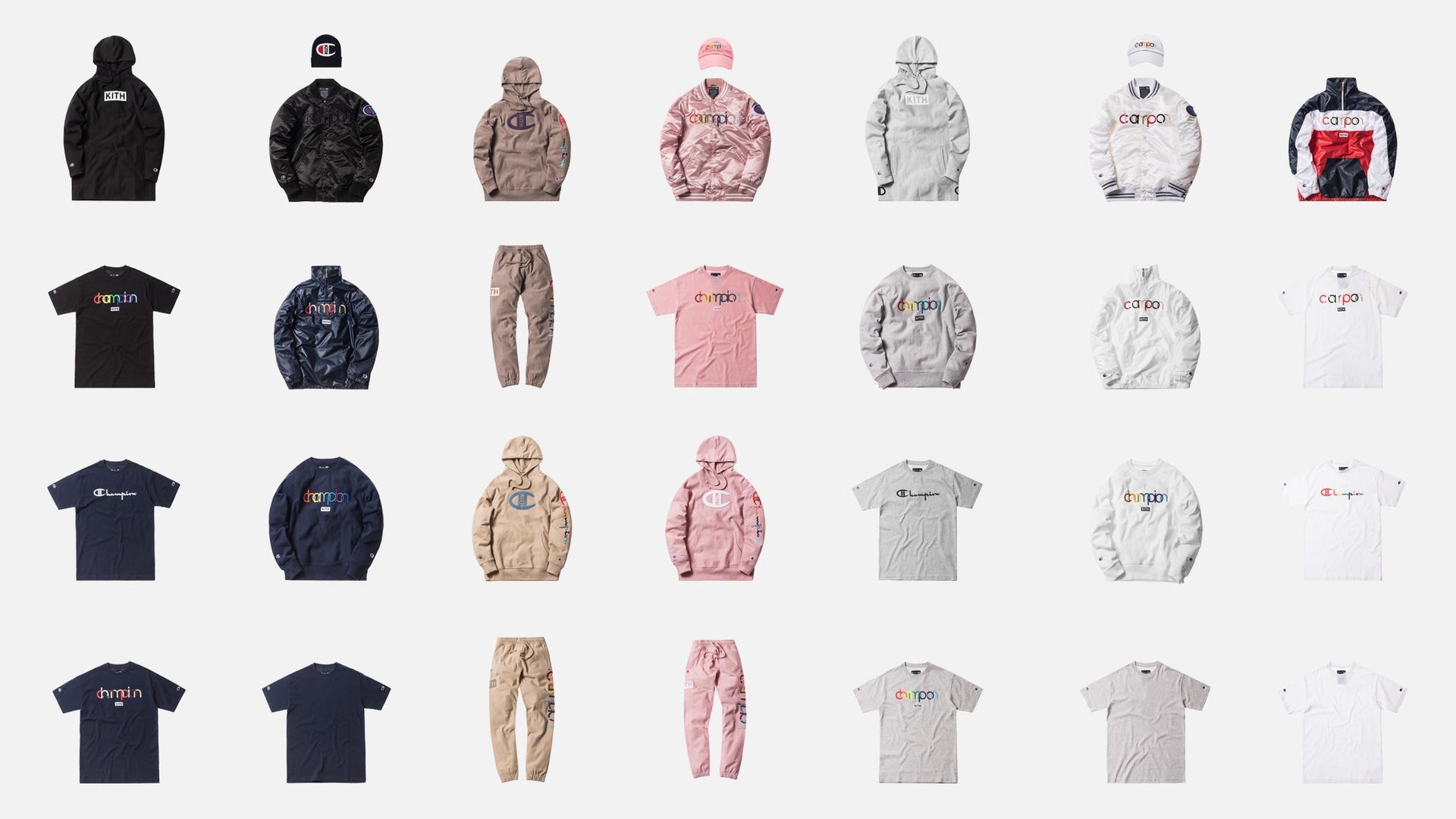 A Closer Look at Kith x Champion Collection