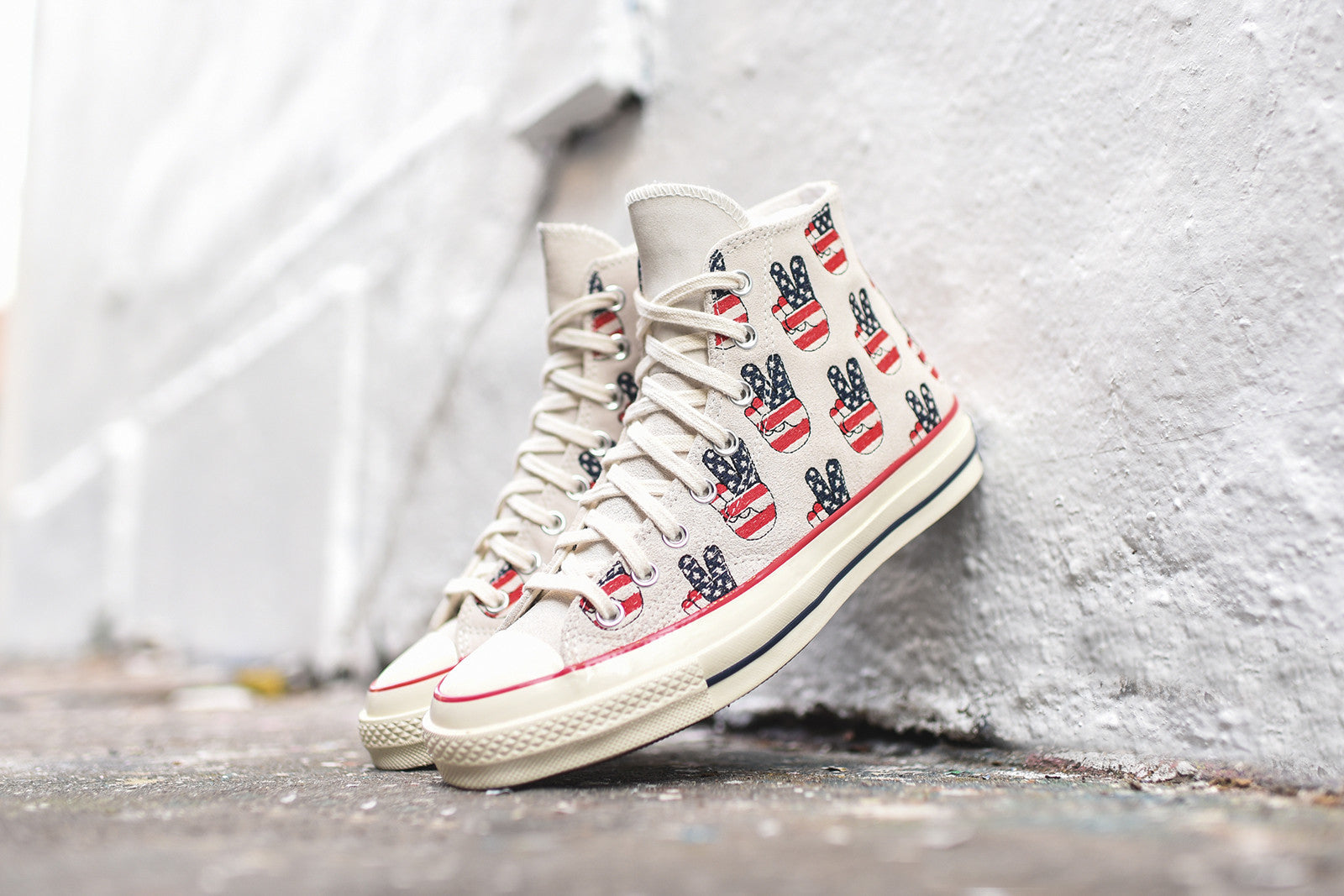 Converse Chuck Taylor All Star High '70s Election Day - White