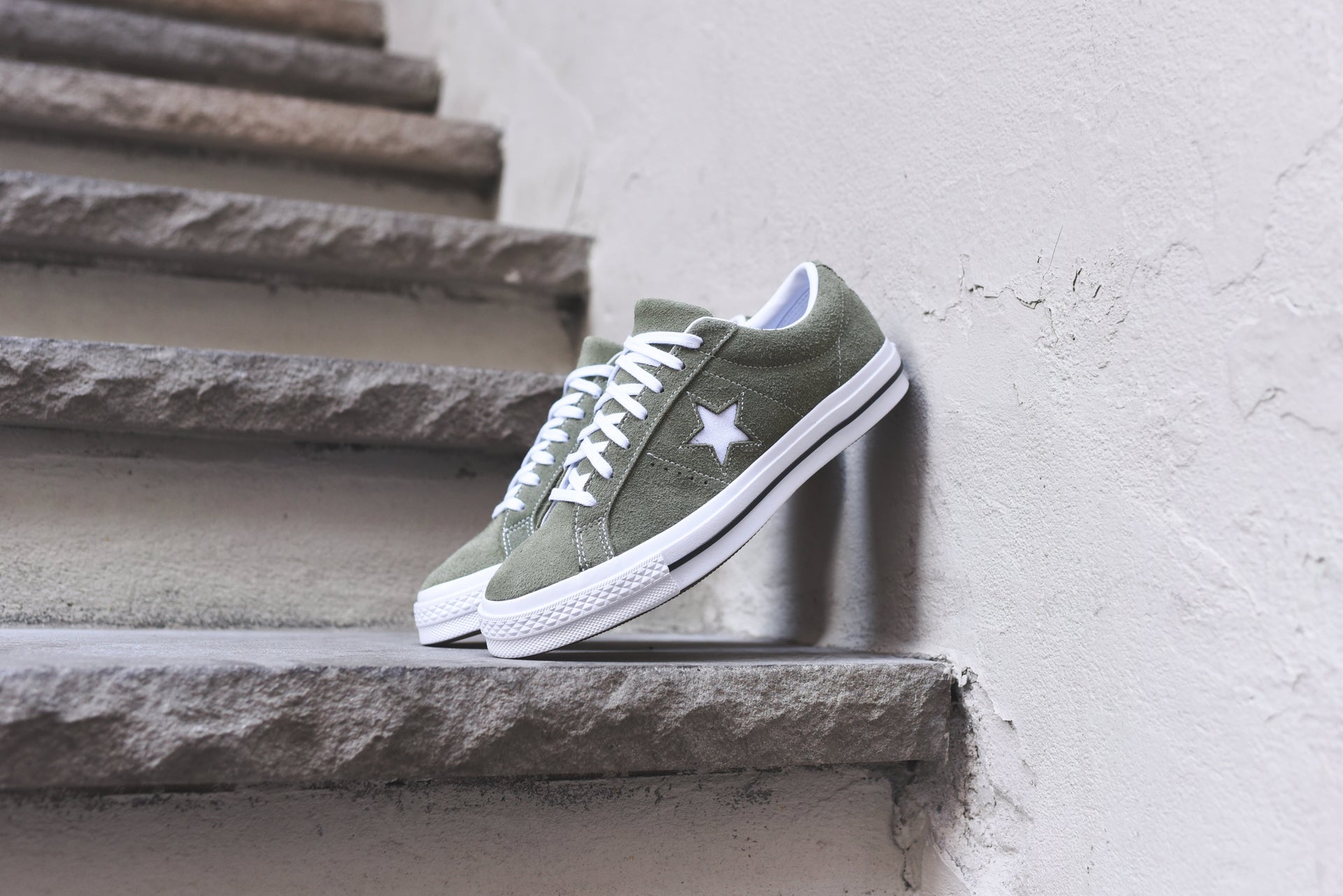 Converse One Star - Olive / White