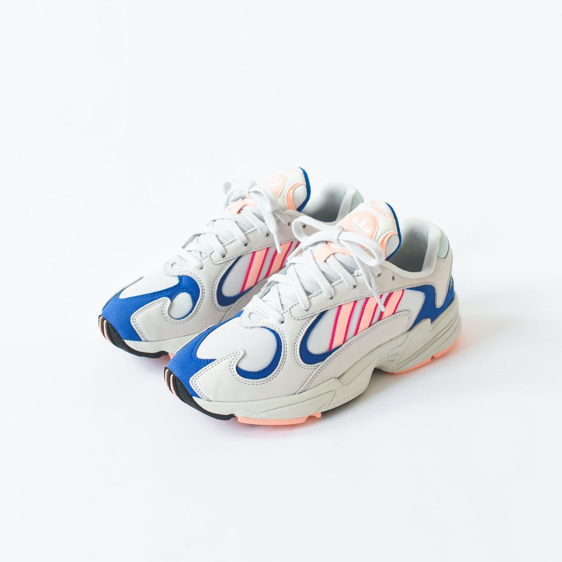 adidas Originals Yung 1 - Crystal White / Clear Orange / Collegiate Royal