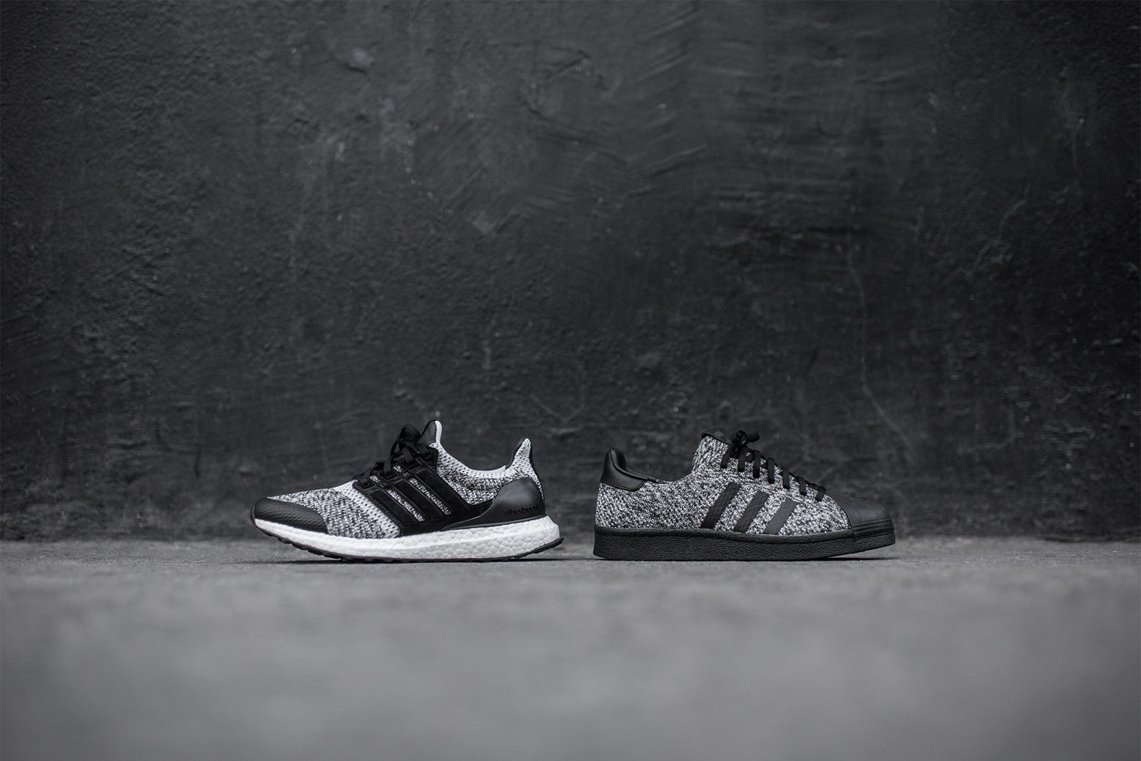 adidas Consortium x SNS x Social Status Ultra Boost & Superstar Pack