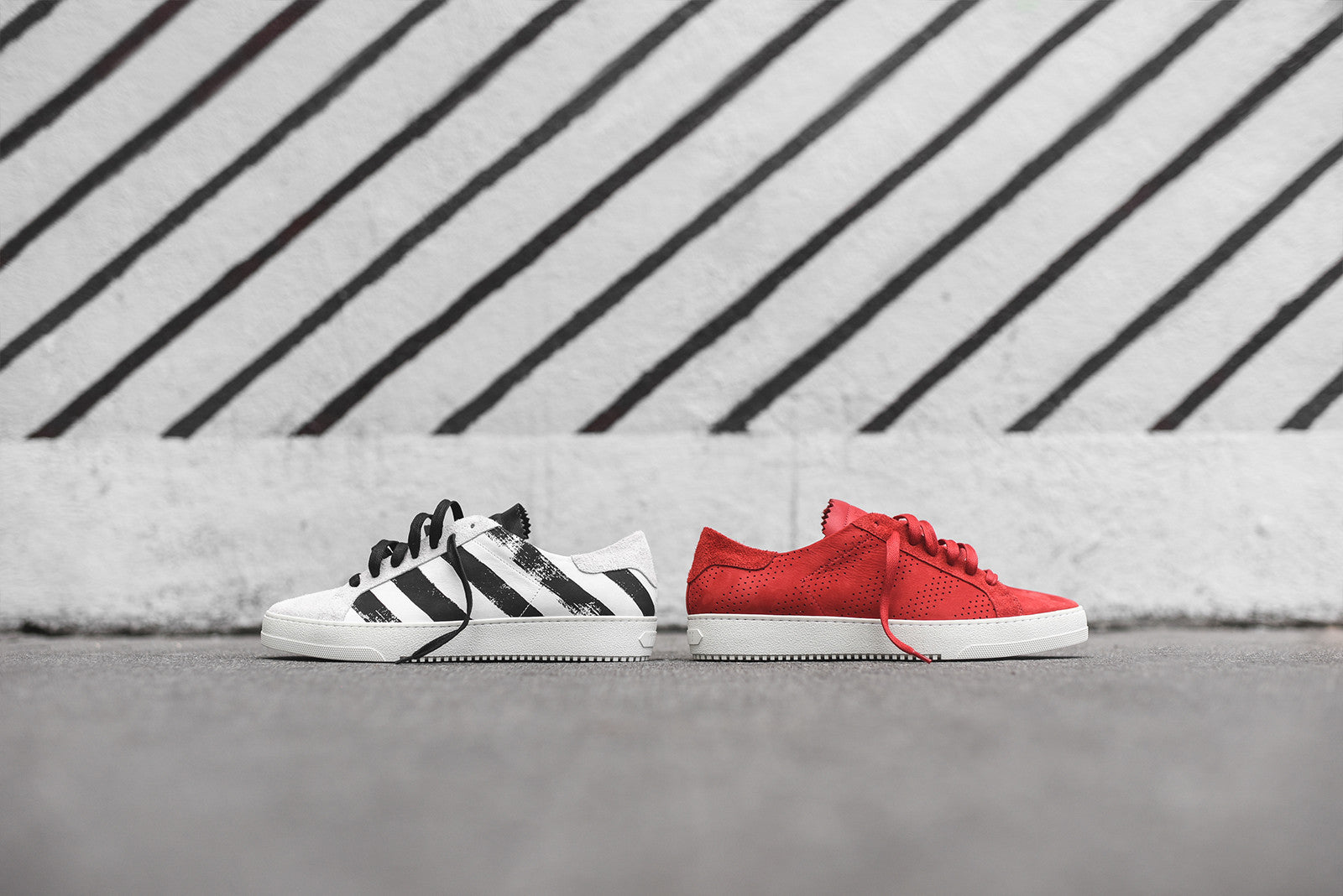 Off-White Striped Sneaker Pack