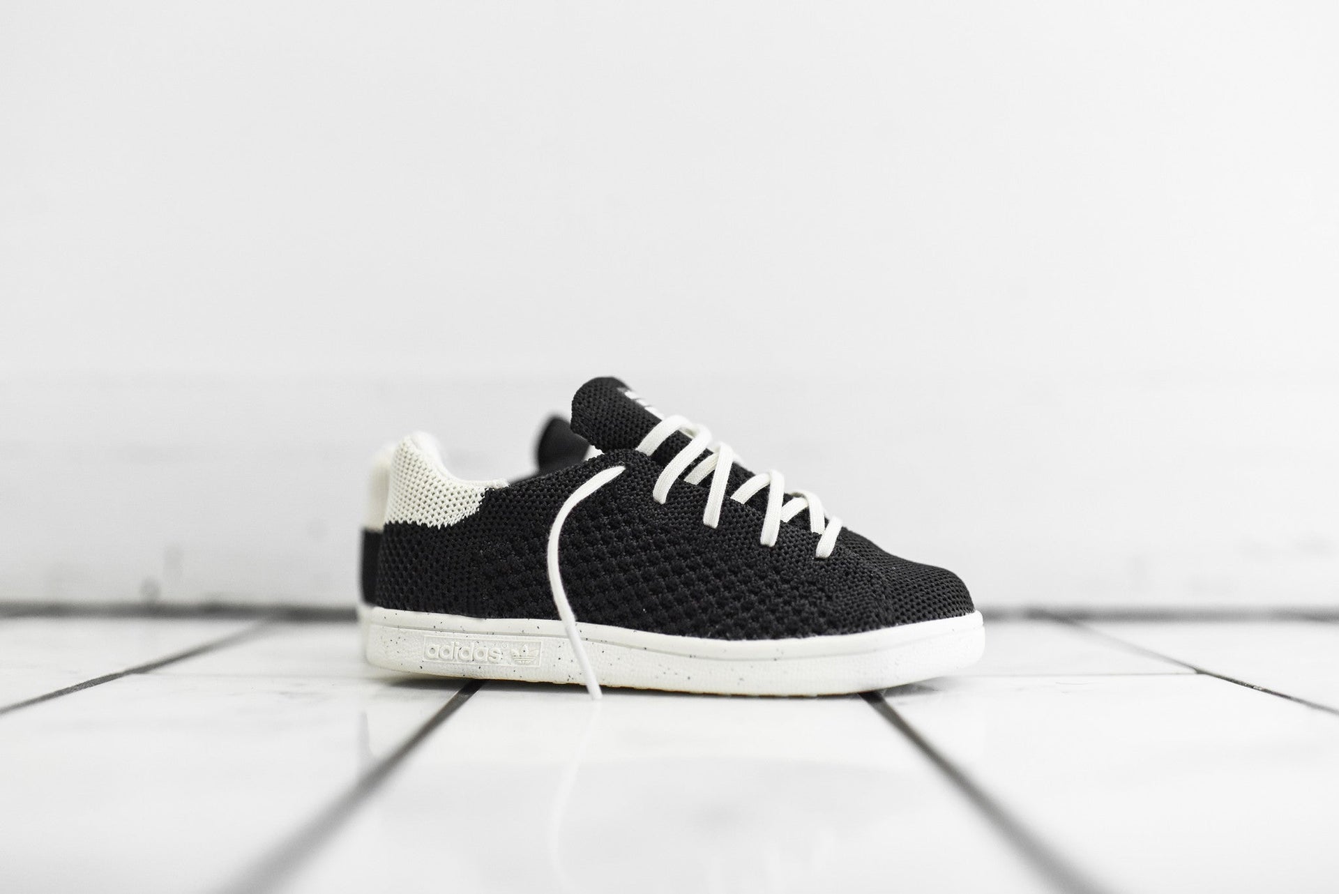 adidas by Mini Rodini Stan Smith PK Toddler - Black / White
